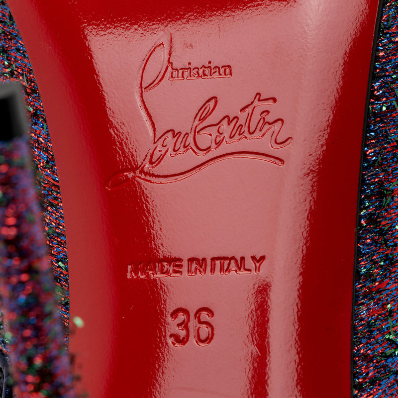 Christian Louboutin Lurex Starlight So Kate Booties - Size 6 / 36 (SHF-jpWFgG)