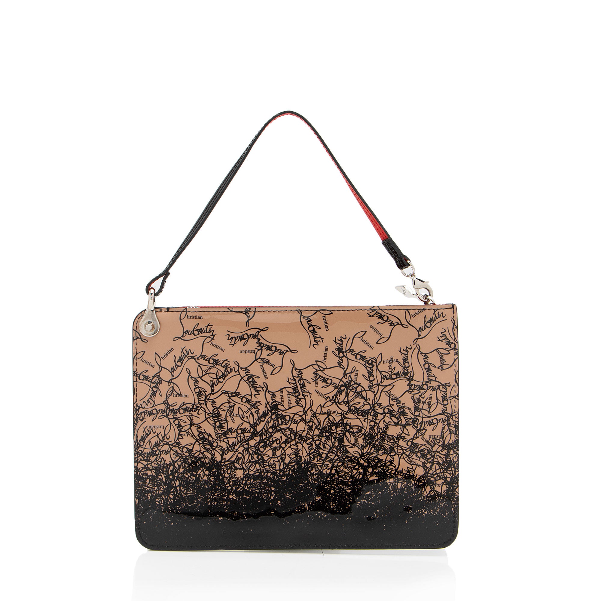 Christian Louboutin Patent Leather Degraloubi Pochette (SHF-RkBTDm)