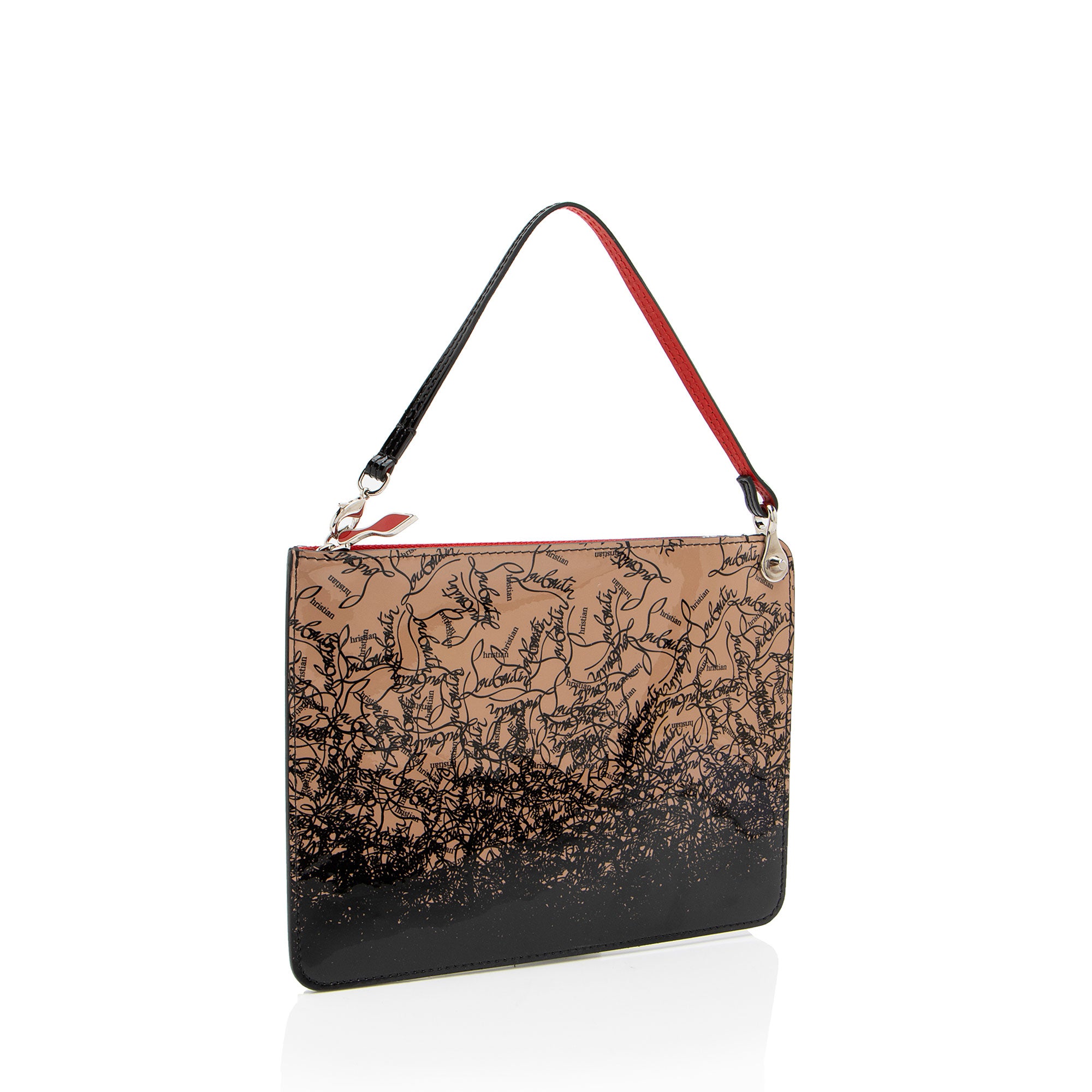 Christian Louboutin Patent Leather Degraloubi Pochette (SHF-RkBTDm)