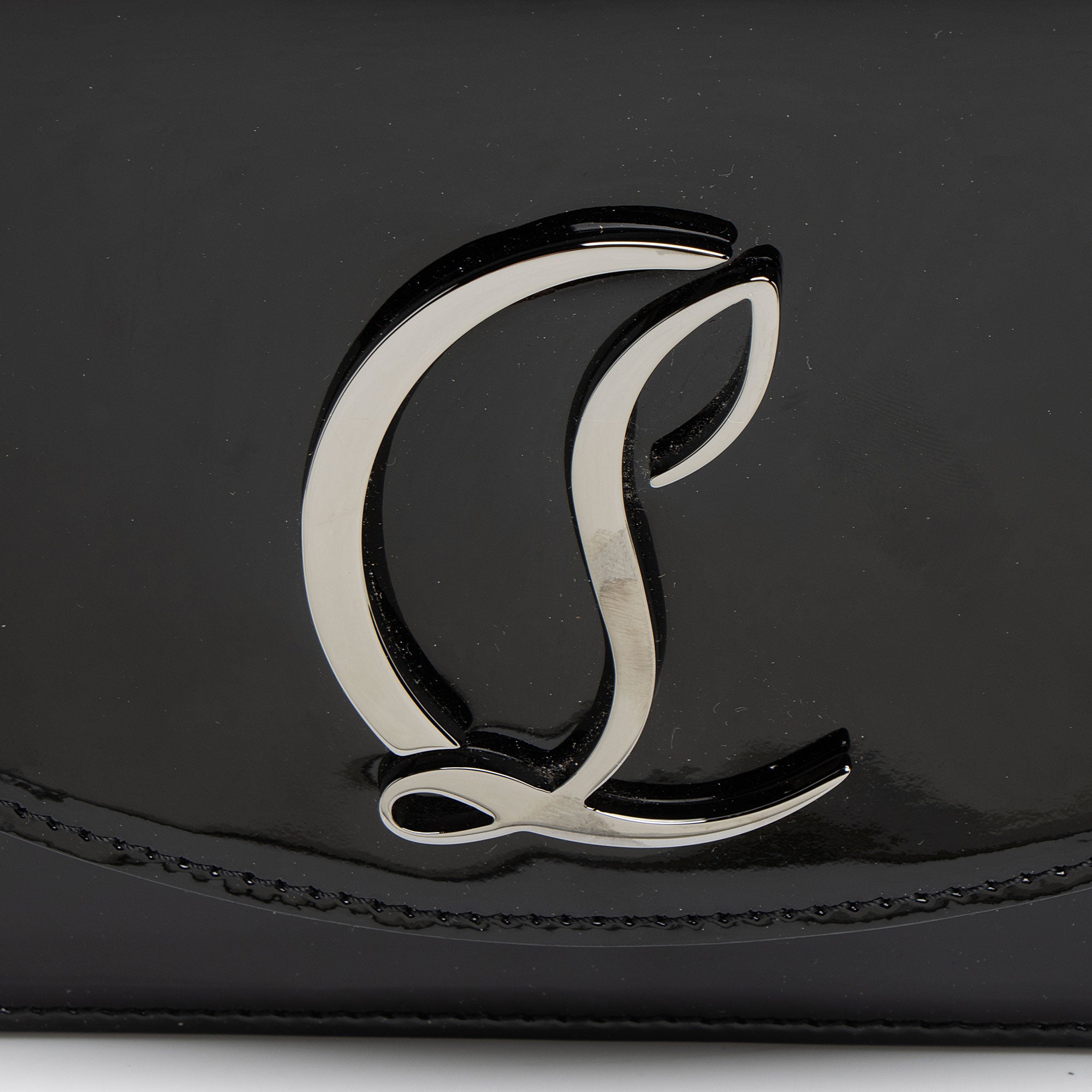Christian Louboutin Patent Leather Loubi54 Clutch