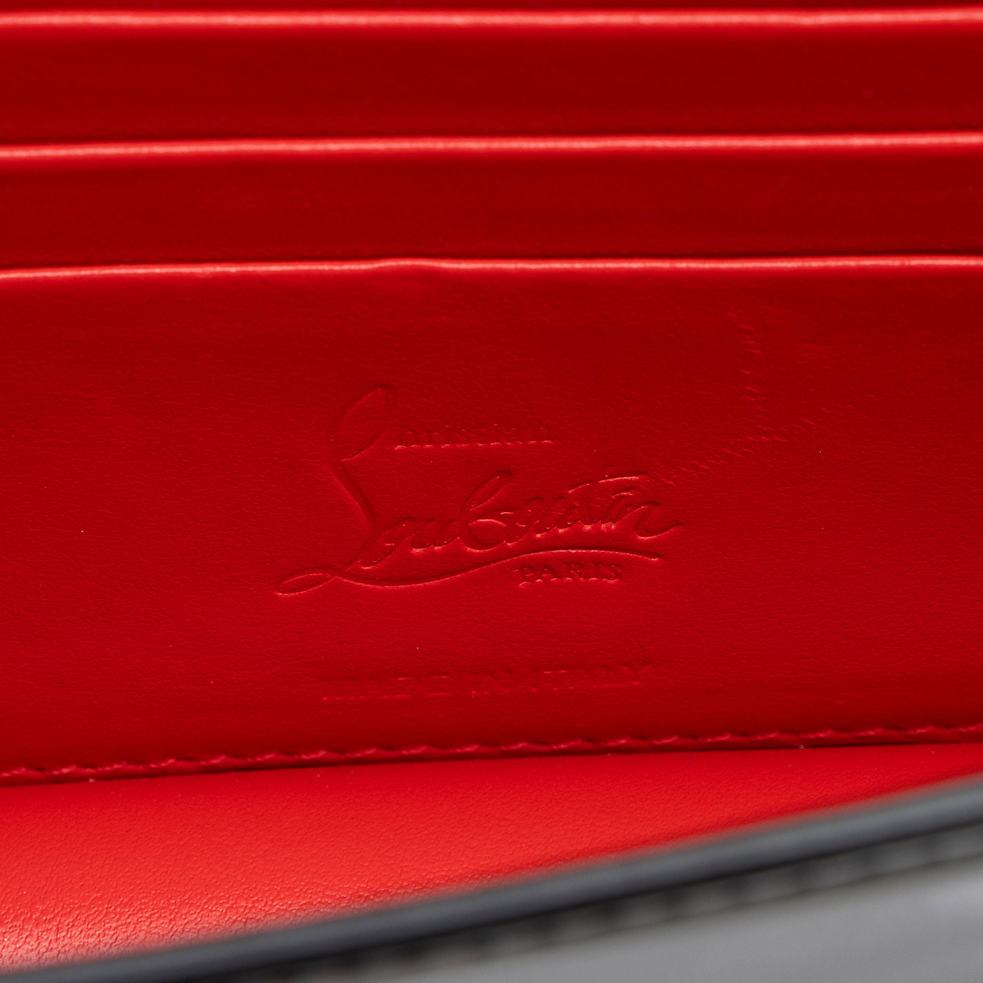 Christian Louboutin Patent Leather Loubi54 Clutch