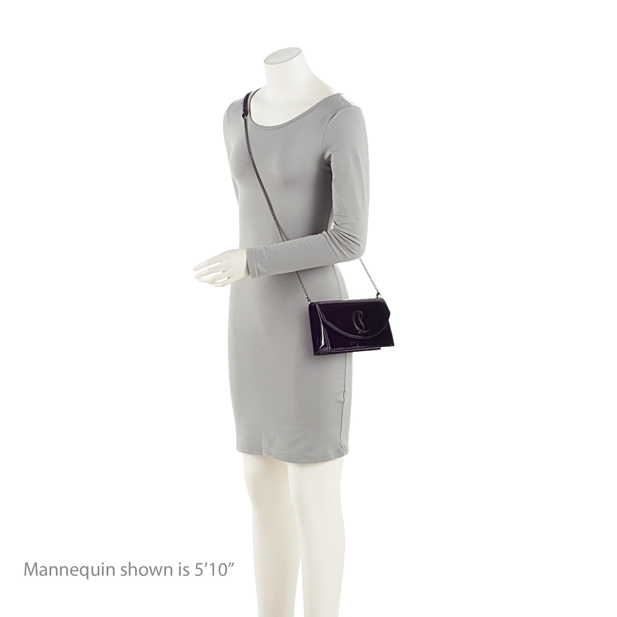 Christian Louboutin Patent Leather Loubi54 Clutch