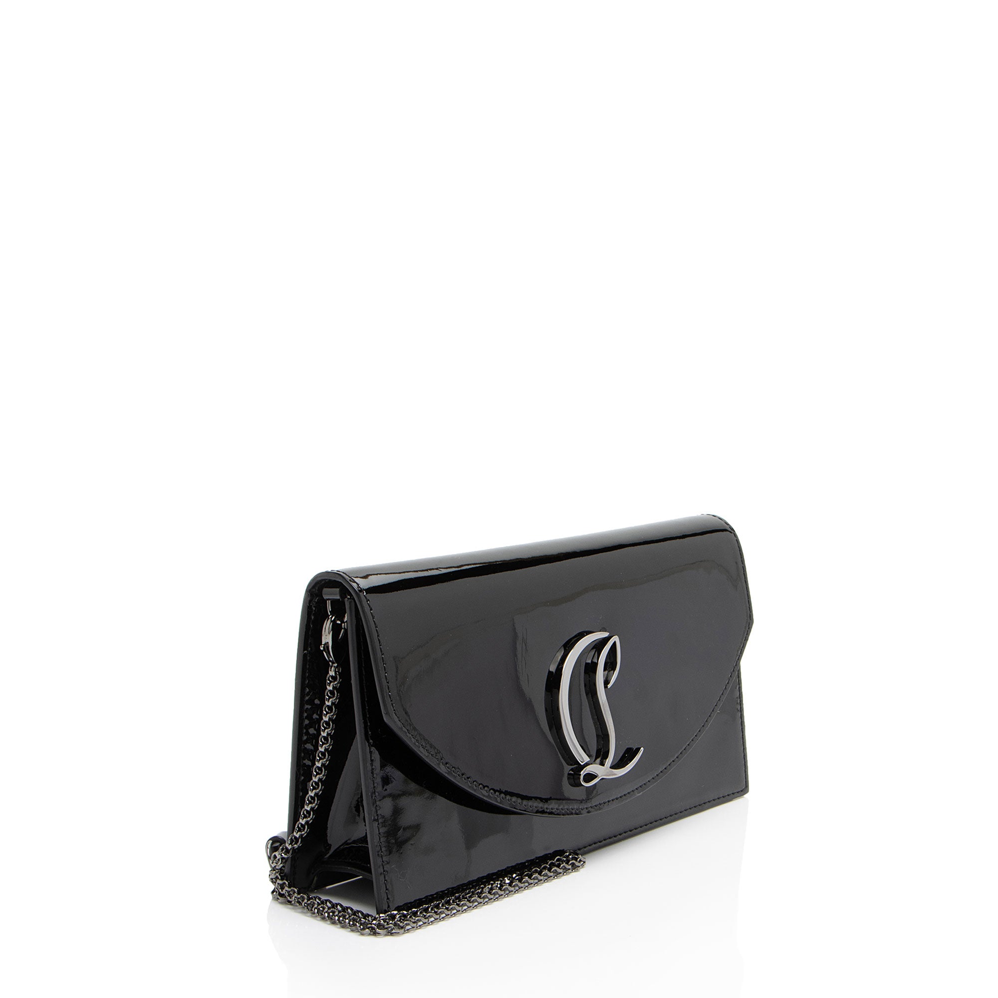Christian Louboutin Patent Leather Loubi54 Clutch