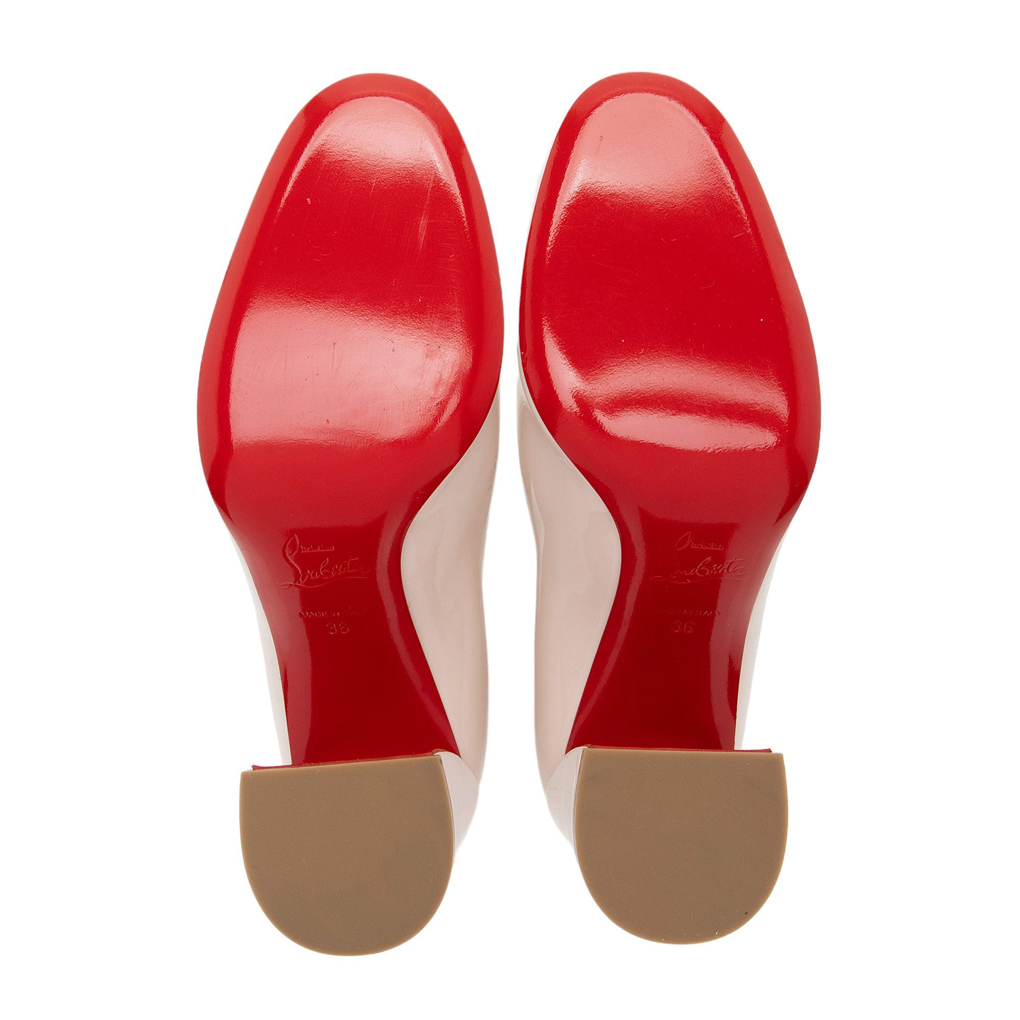 Christian Louboutin Patent Leather Miss Sab Pumps - Size 6 / 36 (SHF-imKkMw)