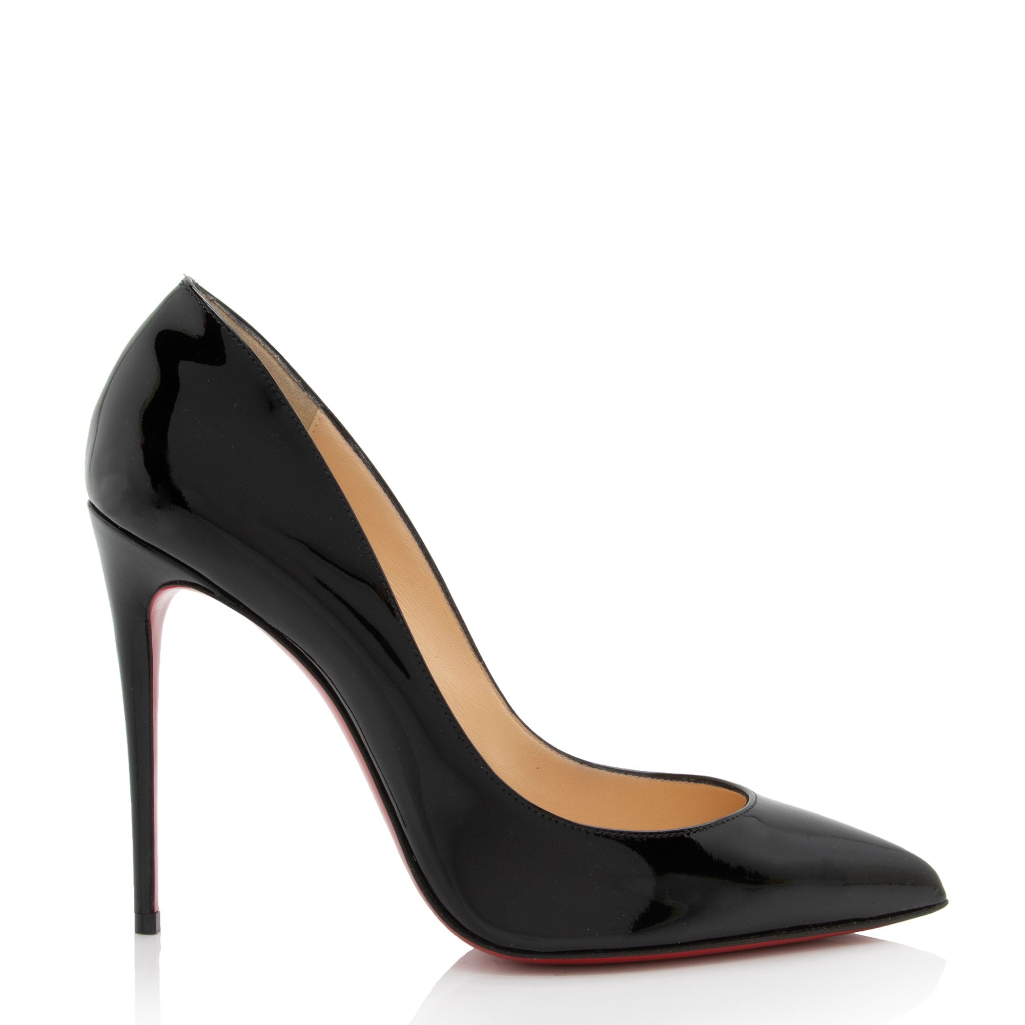 Christian Louboutin Patent Leather Pigalle Follies 100 Pumps - Size 9 / 39 (SHF-PrzB9G)