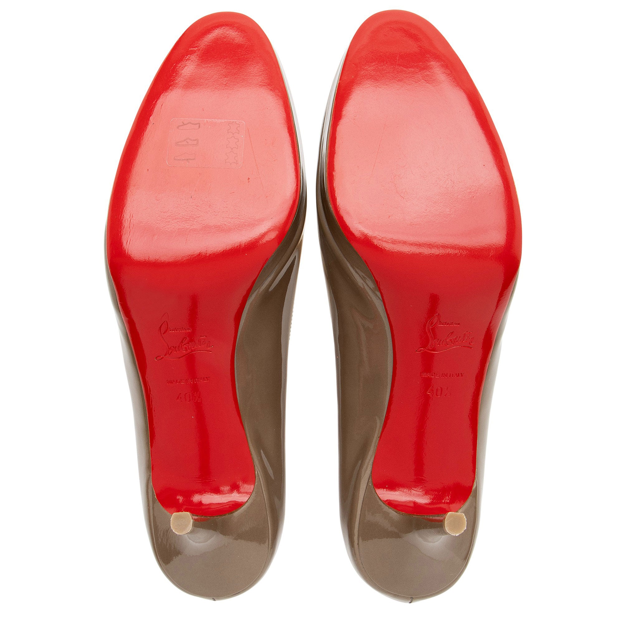Christian Louboutin Patent Leather New Simple Pumps - Size 10.5 / 40.5