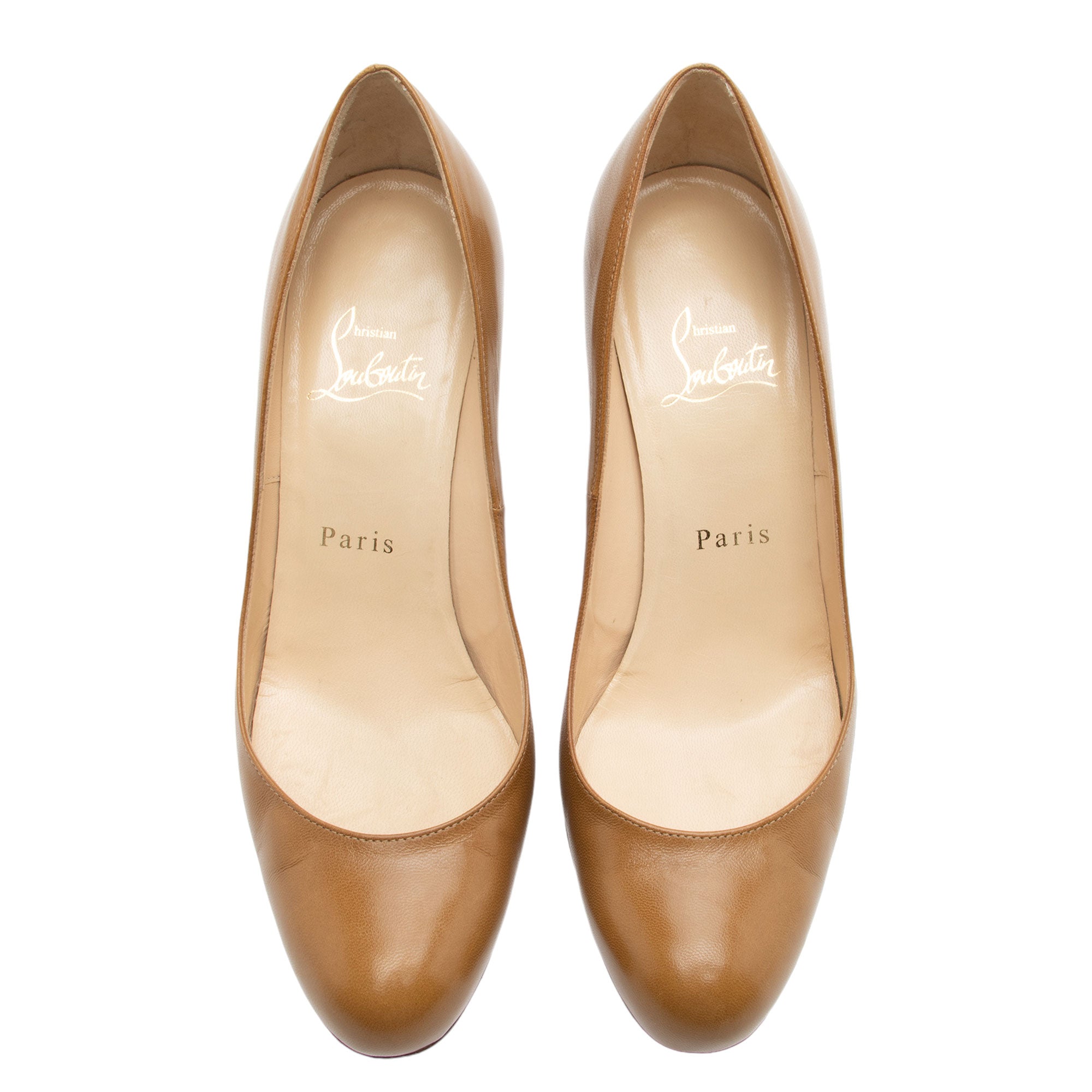 Christian Louboutin Patent Leather Simple Pumps - Size 6.5 / 36.5 (SHF-W8M9sb)