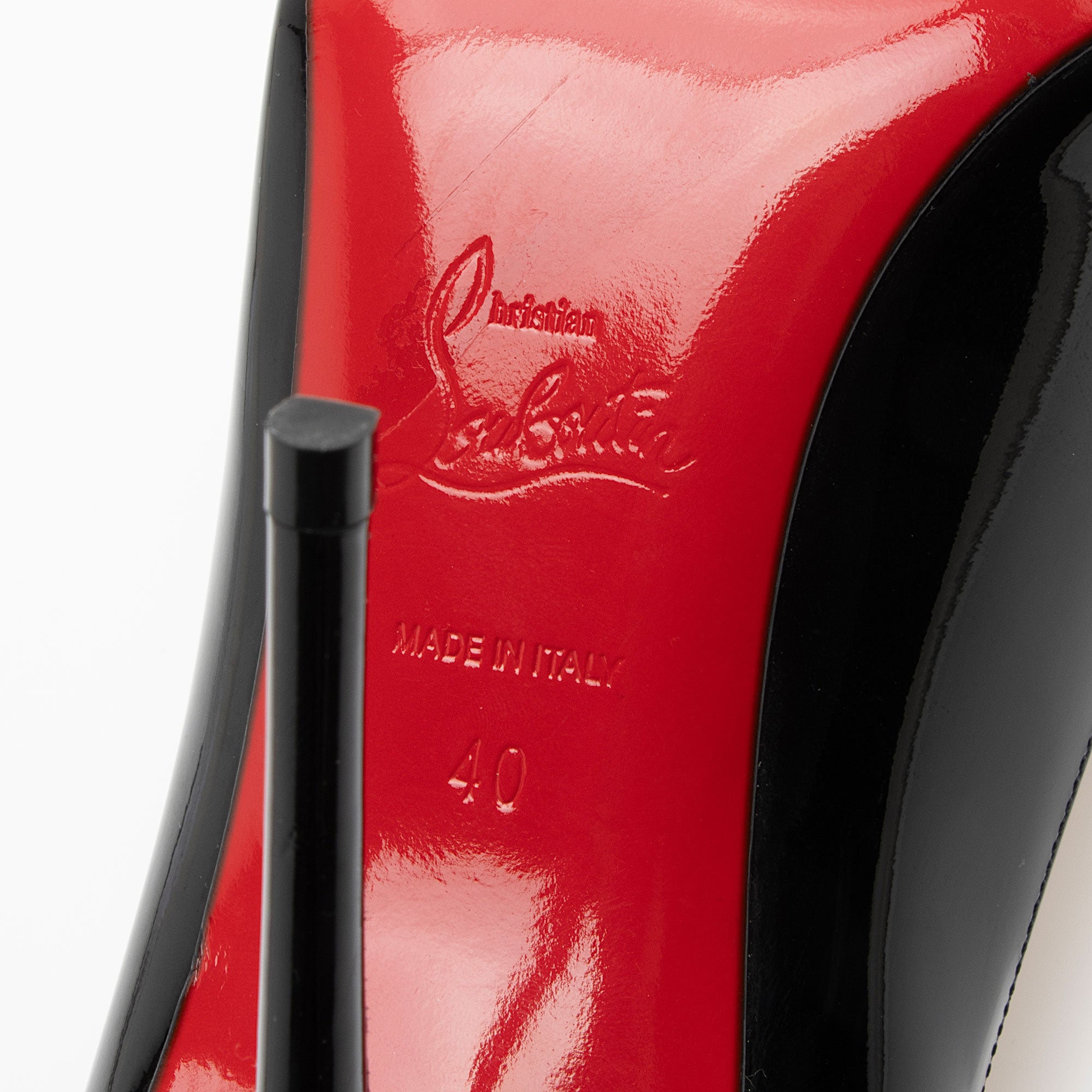 Christian Louboutin Patent Leather So Kate Pumps - Size 10 / 40 (SHF-OVZrmN)