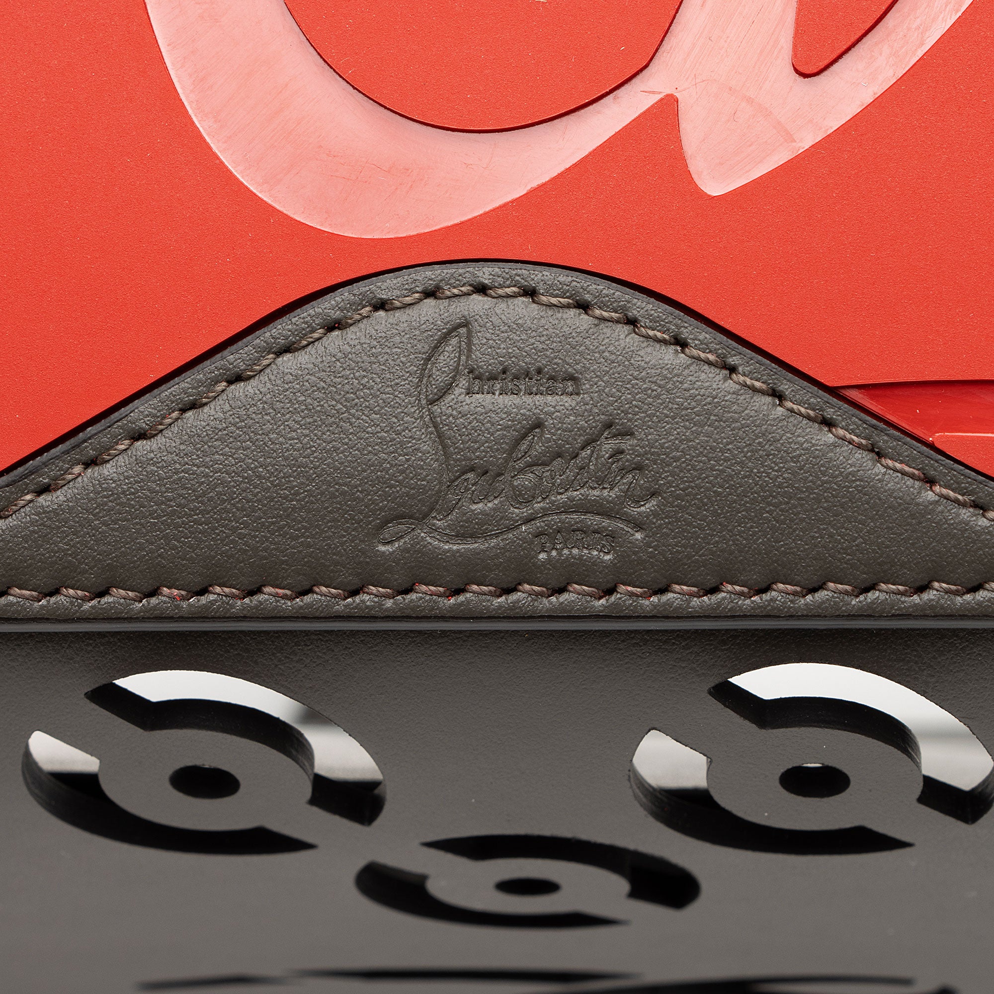 Christian Louboutin Perforated Leather Cabata Loubinthesky Small Tote (SHF-0wtC4x)