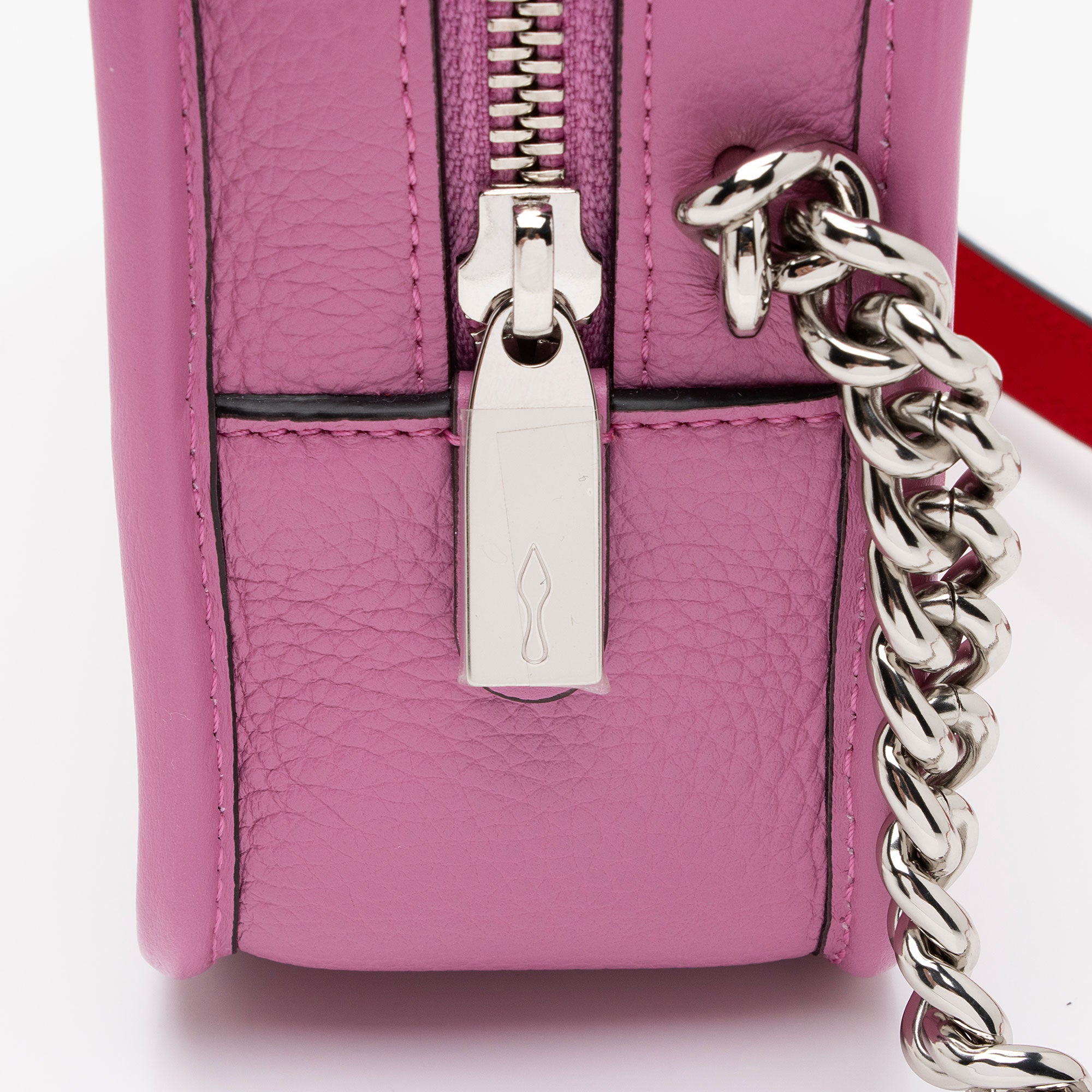 Christian Louboutin Perforated Leather Loubinthesky Small Camera Bag (SHF-6uslKv)