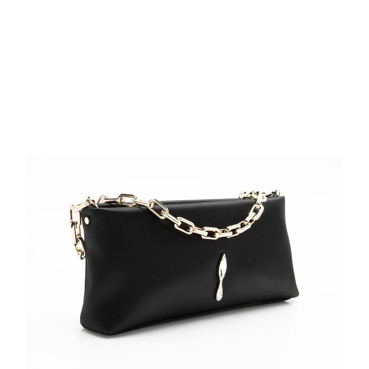 Christian Louboutin Satin Maykimay Clutch