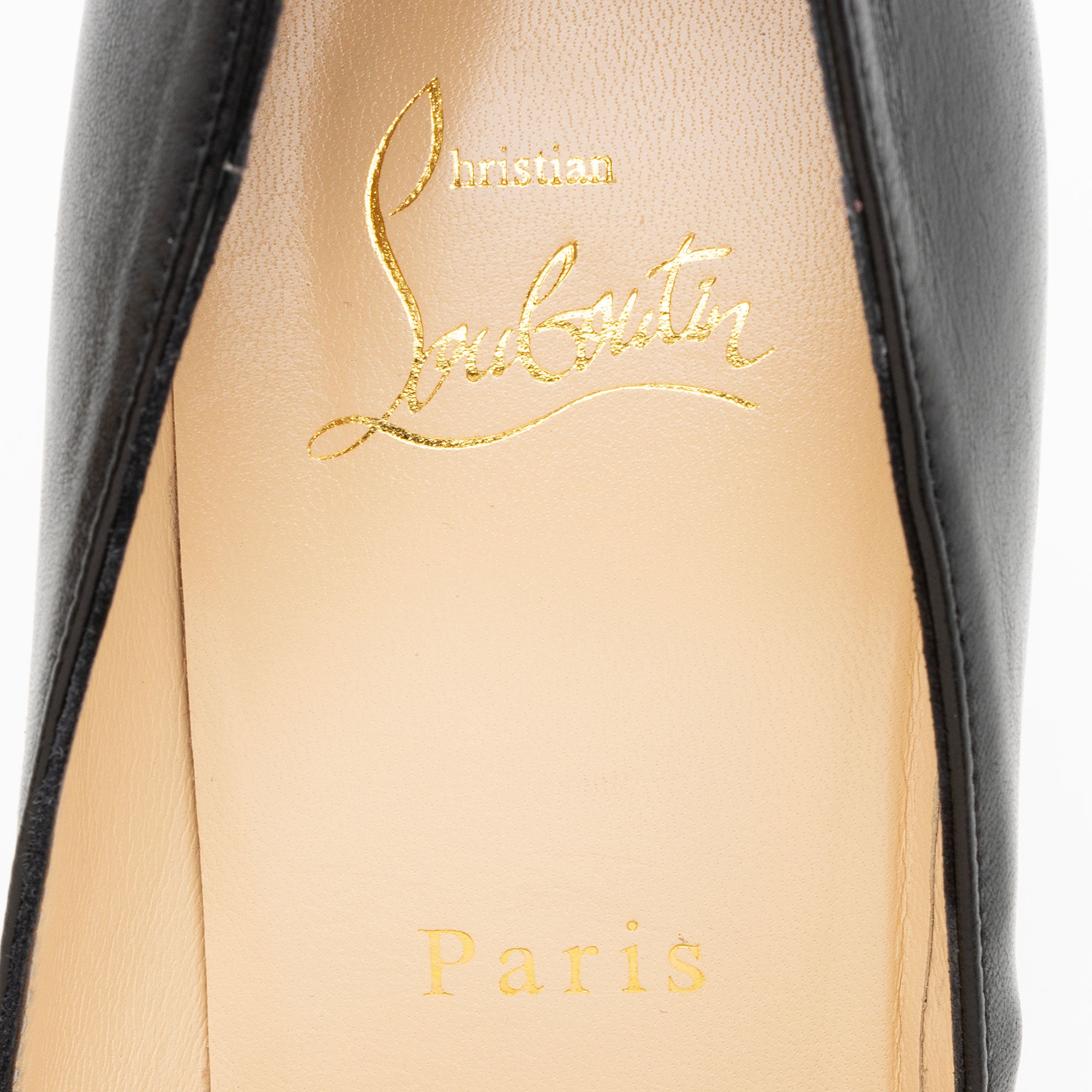 Christian Louboutin Shiny Nappa Pigalle Follies 100 Pumps - Size 9.5 / 39.5