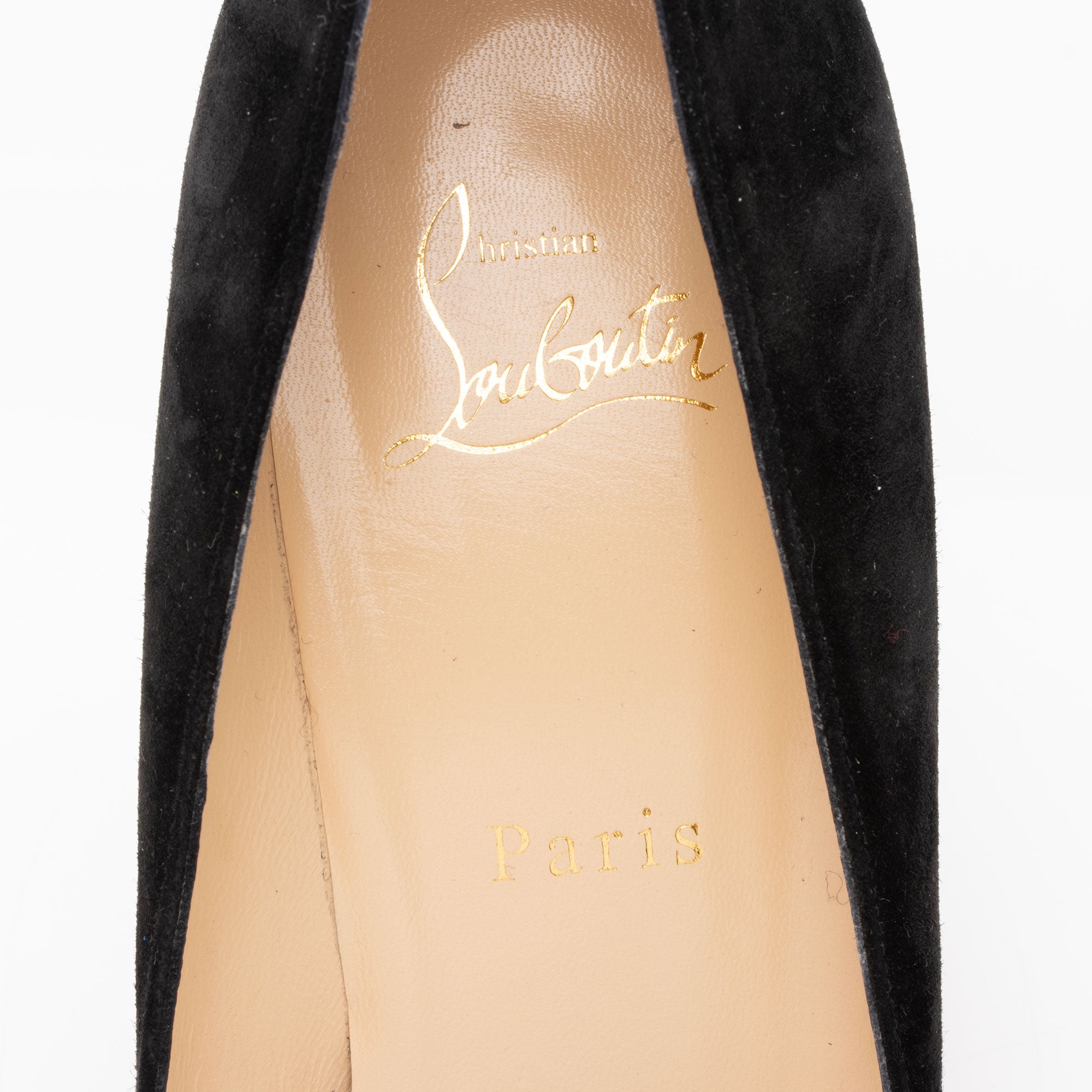 Christian Louboutin Suede So Kate 85mm Pumps - Size 10.5 / 40.5 (SHF-q9iQla)