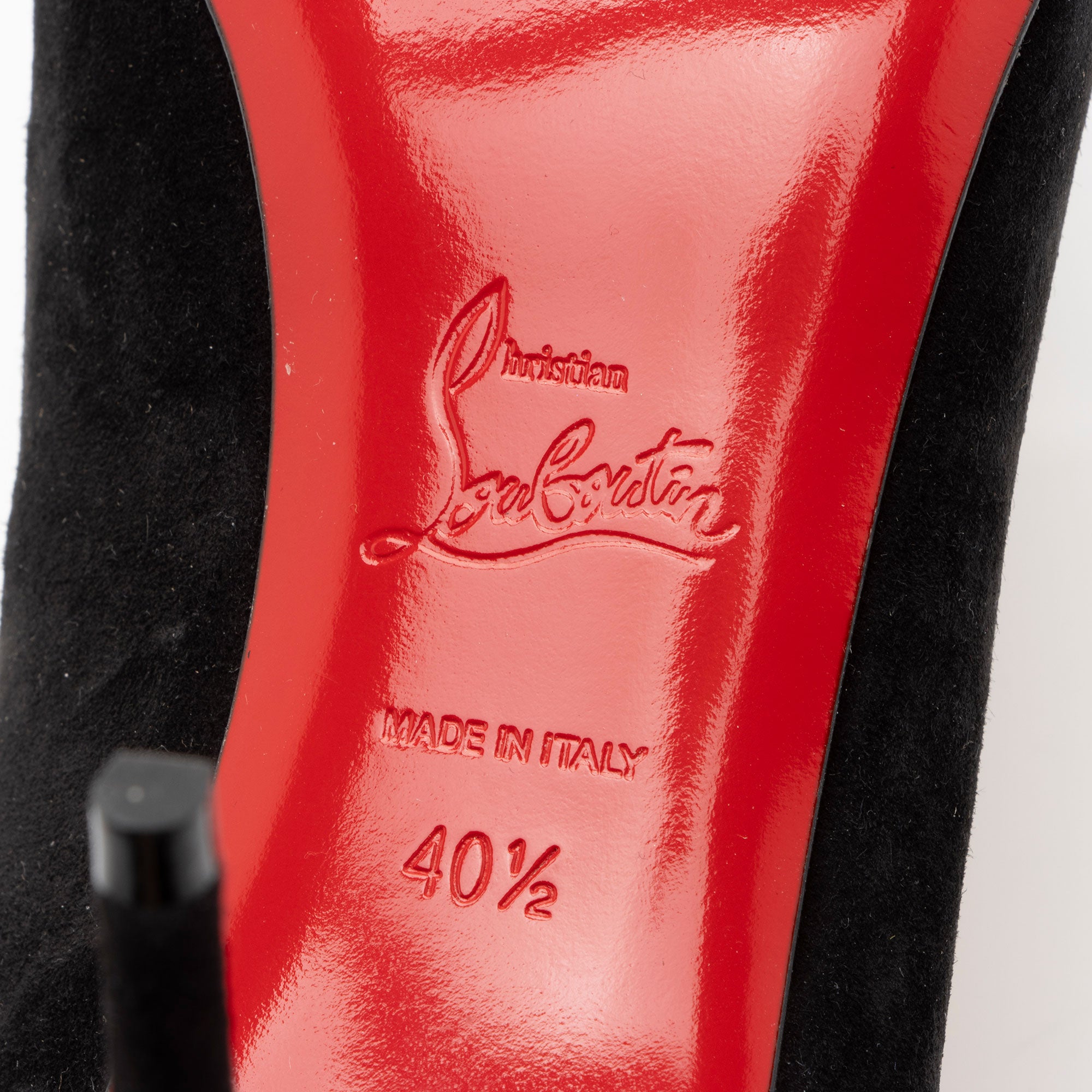 Christian Louboutin Suede So Kate 85mm Pumps - Size 10.5 / 40.5 (SHF-q9iQla)