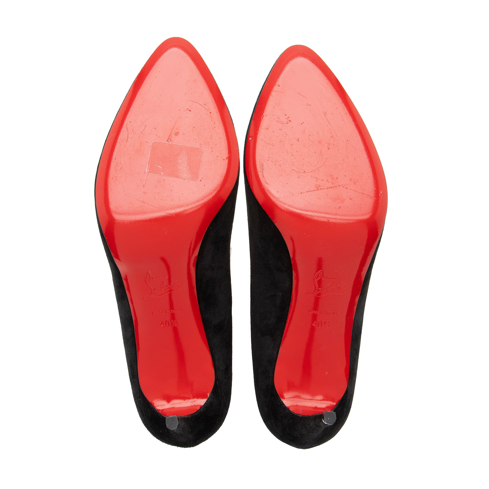 Christian Louboutin Suede So Kate 85mm Pumps - Size 10.5 / 40.5 (SHF-q9iQla)