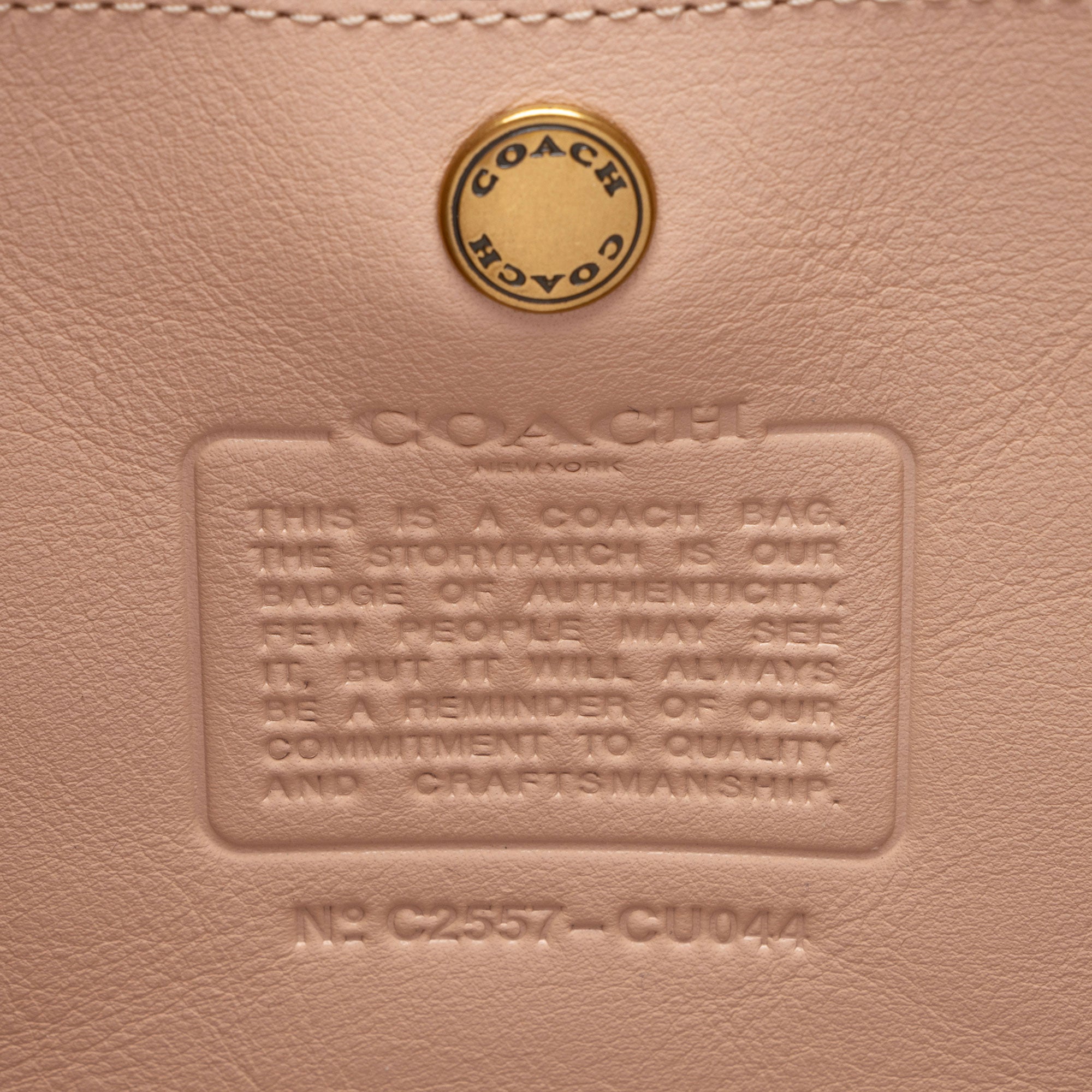 Coach Leather Brooklyn 39 Shoulder Bag