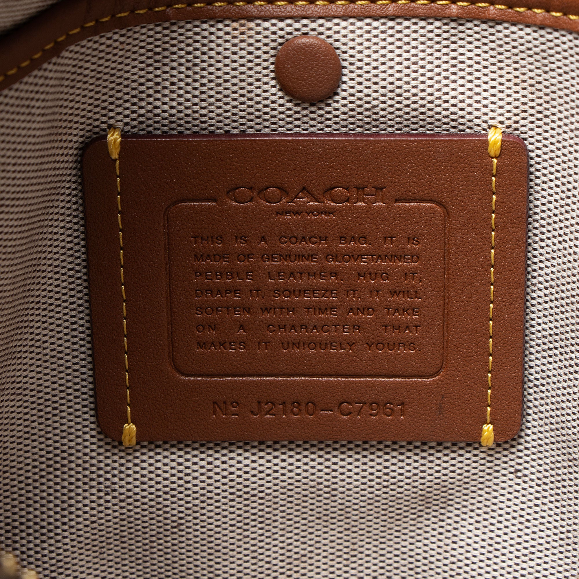 Coach Leather Rogue Bag