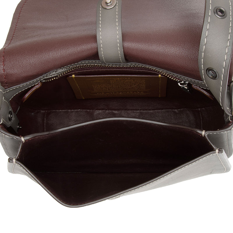 Coach Leather Saddle 23 Shoulder Bag (SHF-CtNFAo)