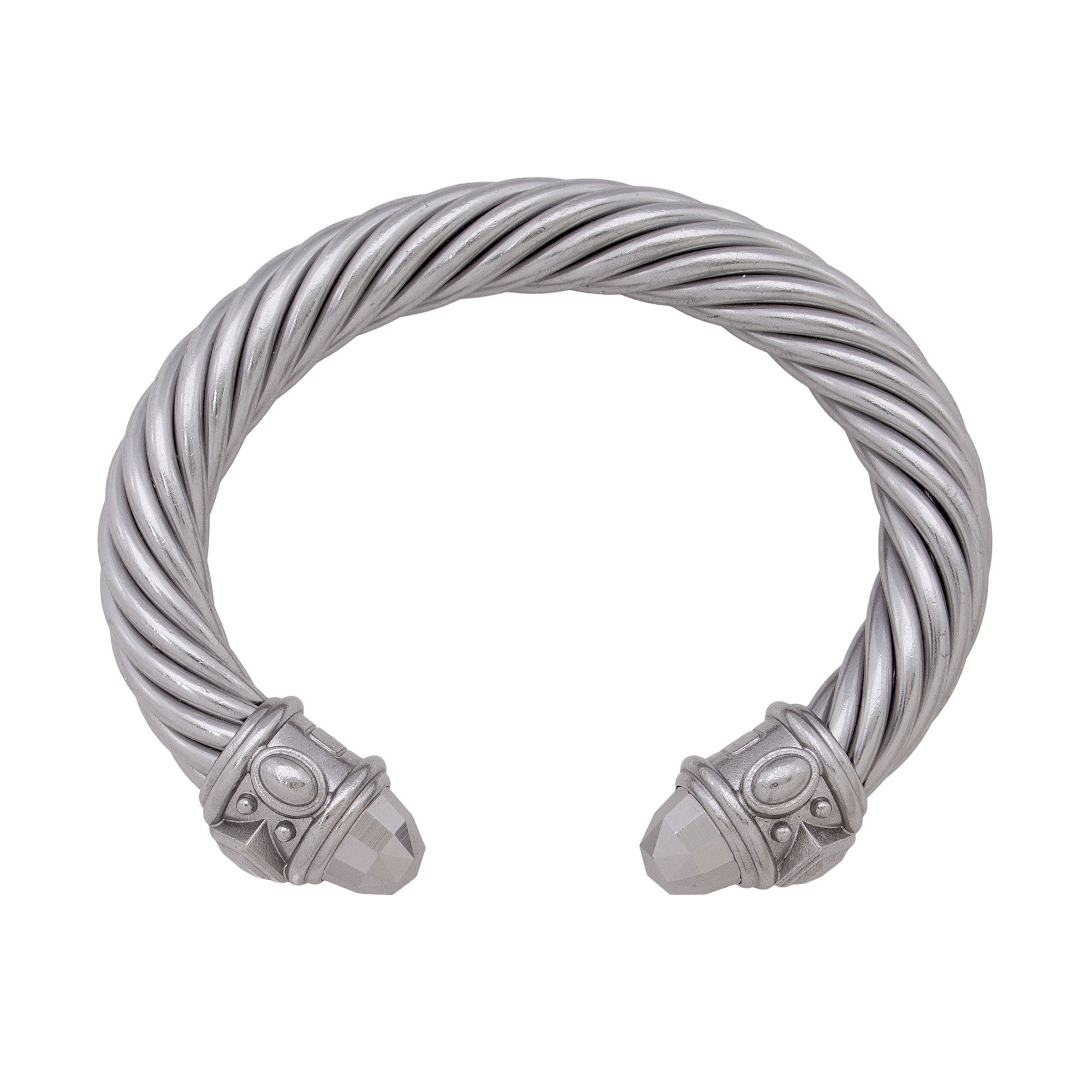 David Yurman Aluminum Renaissance Cable 10mm Bracelet (SHF-Zej8yx)