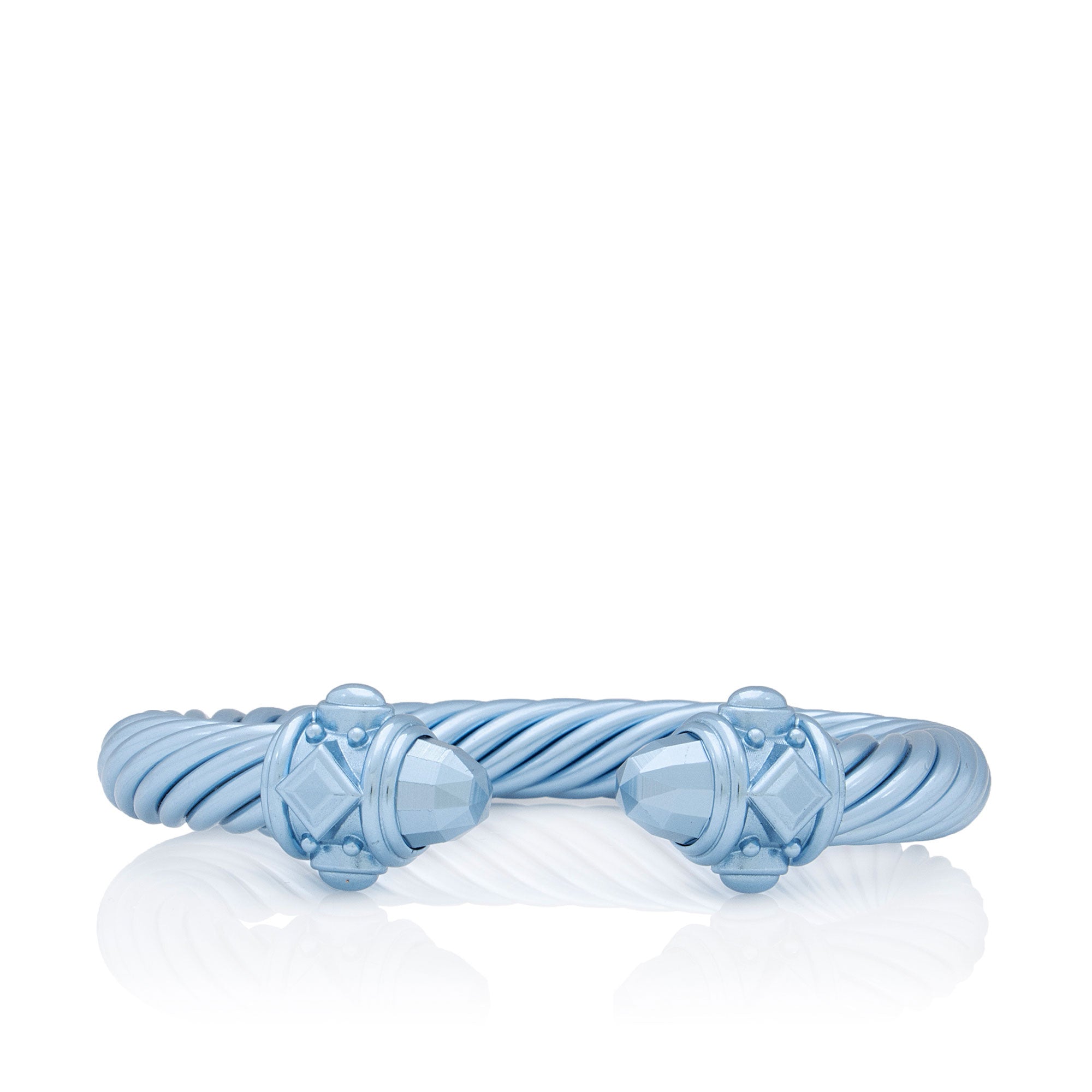 David Yurman Aluminum Renaissance Cable 10mm Bracelet (SHF-0xwRrb)