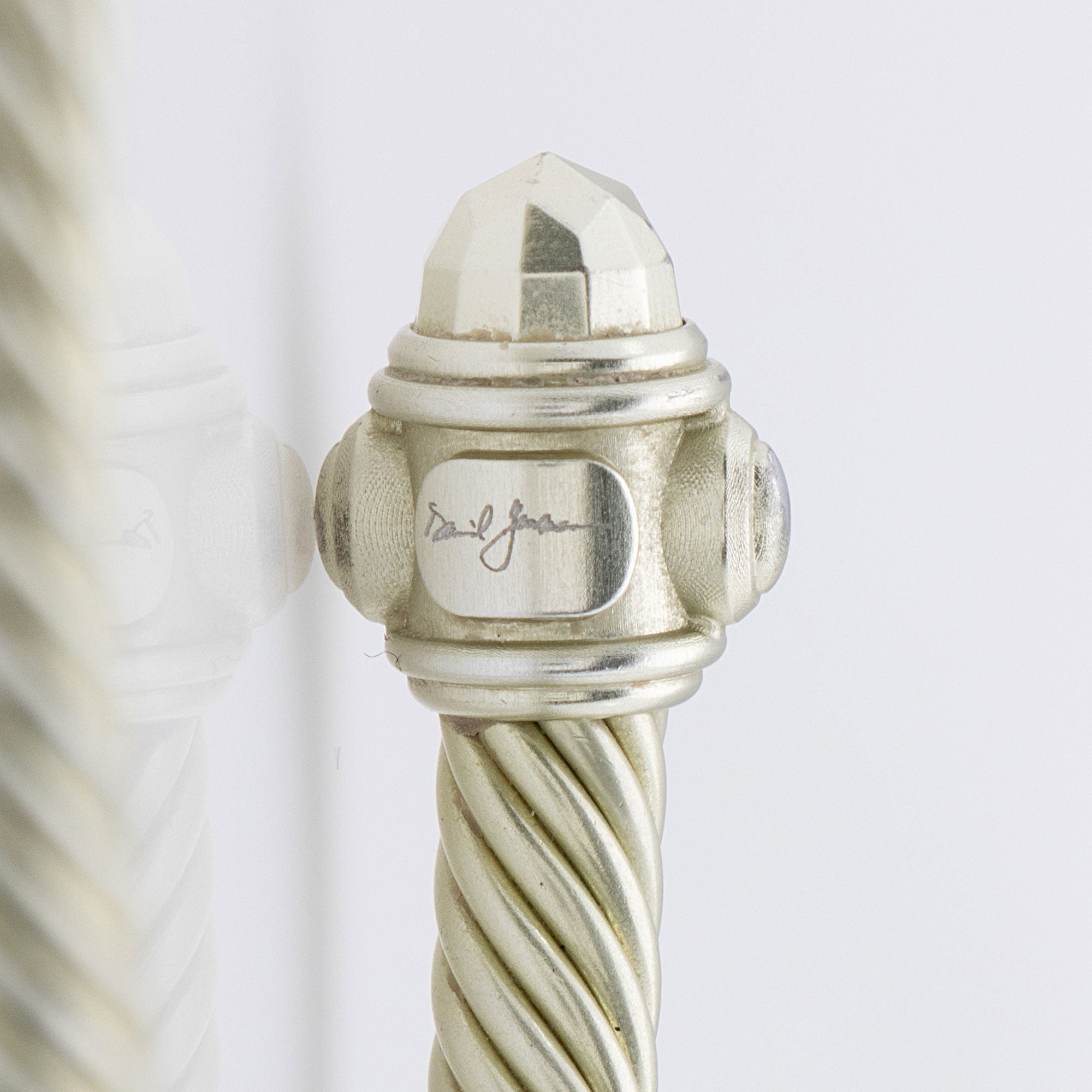 David Yurman Aluminum Renaissance Cable 5mm Cuff (SHF-0zNSCH)