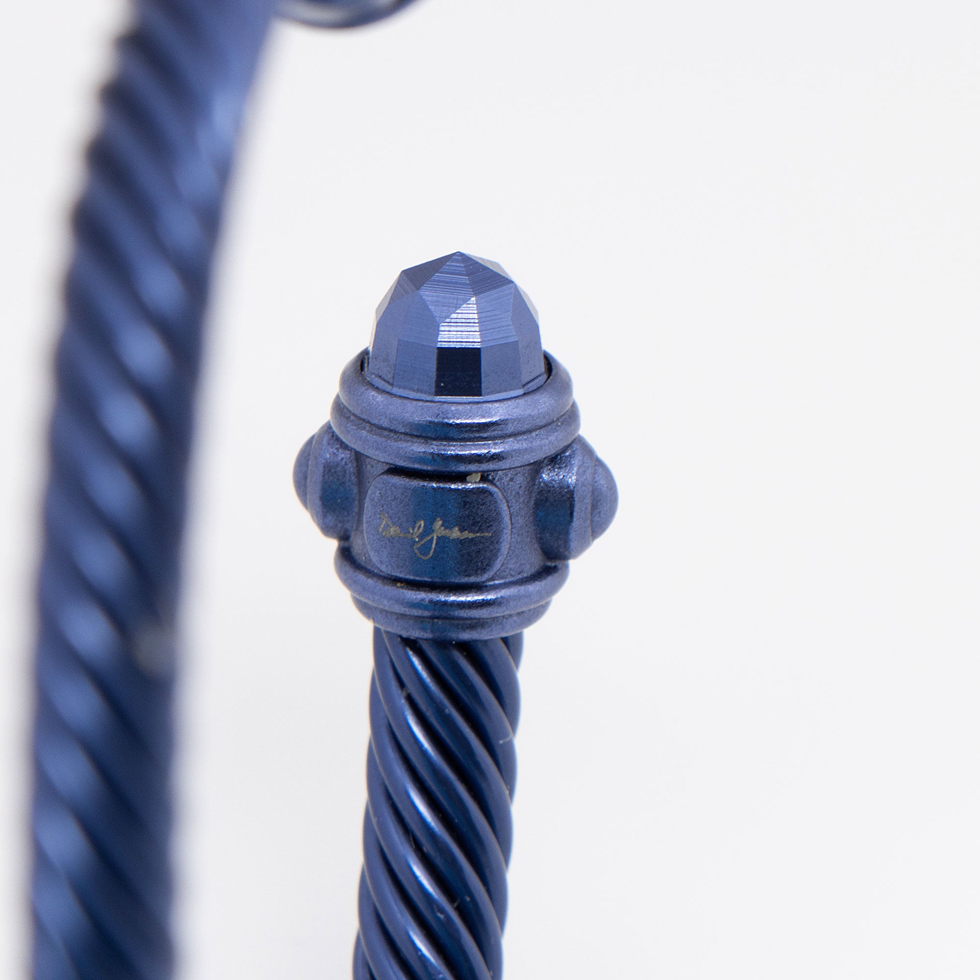 David Yurman Aluminum Renaissance Cable 5mm Cuff (SHF-wBYamc)