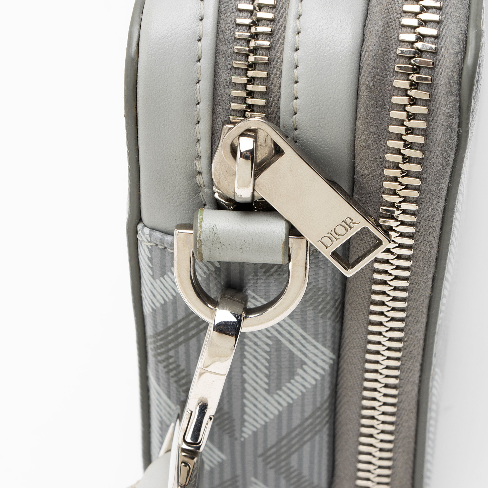Dior CD Diamond Coated Canvas Messenger