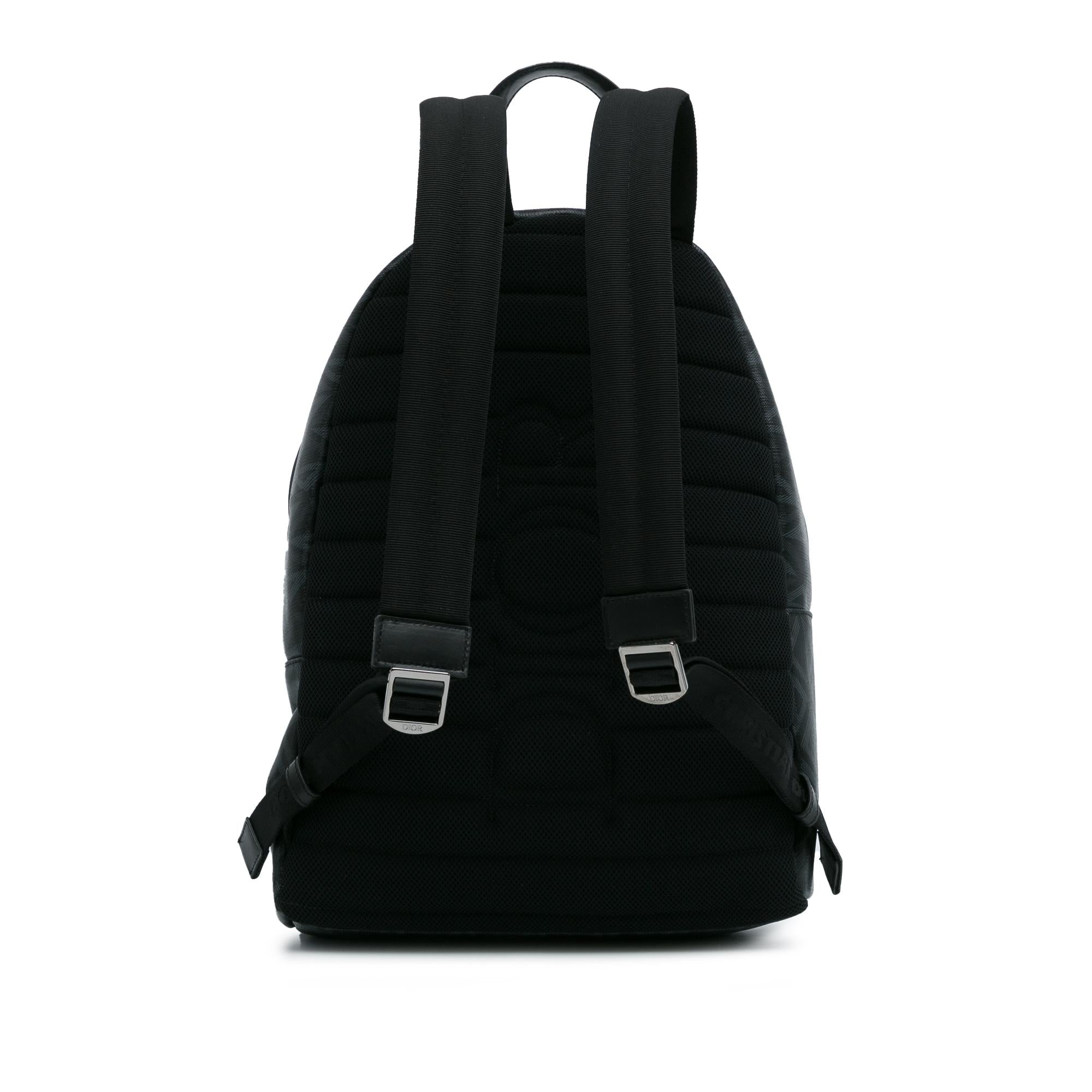 Dior CD Diamond Rider Zipped Backpack (SHG-PZMQFw)