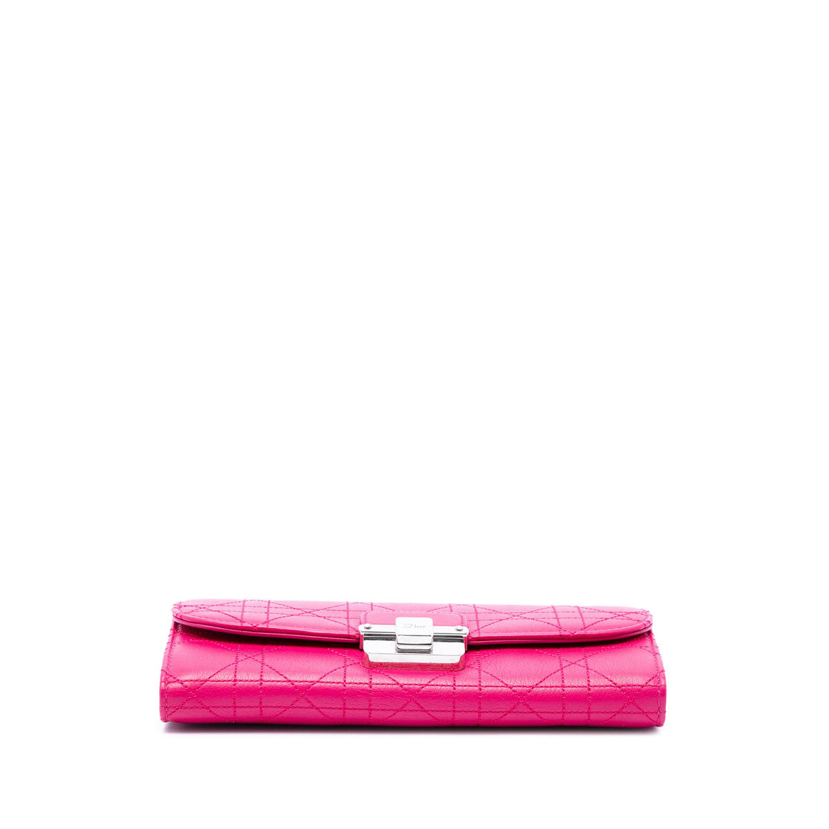Dior Calfskin Cannage Diorling Wallet on Chain