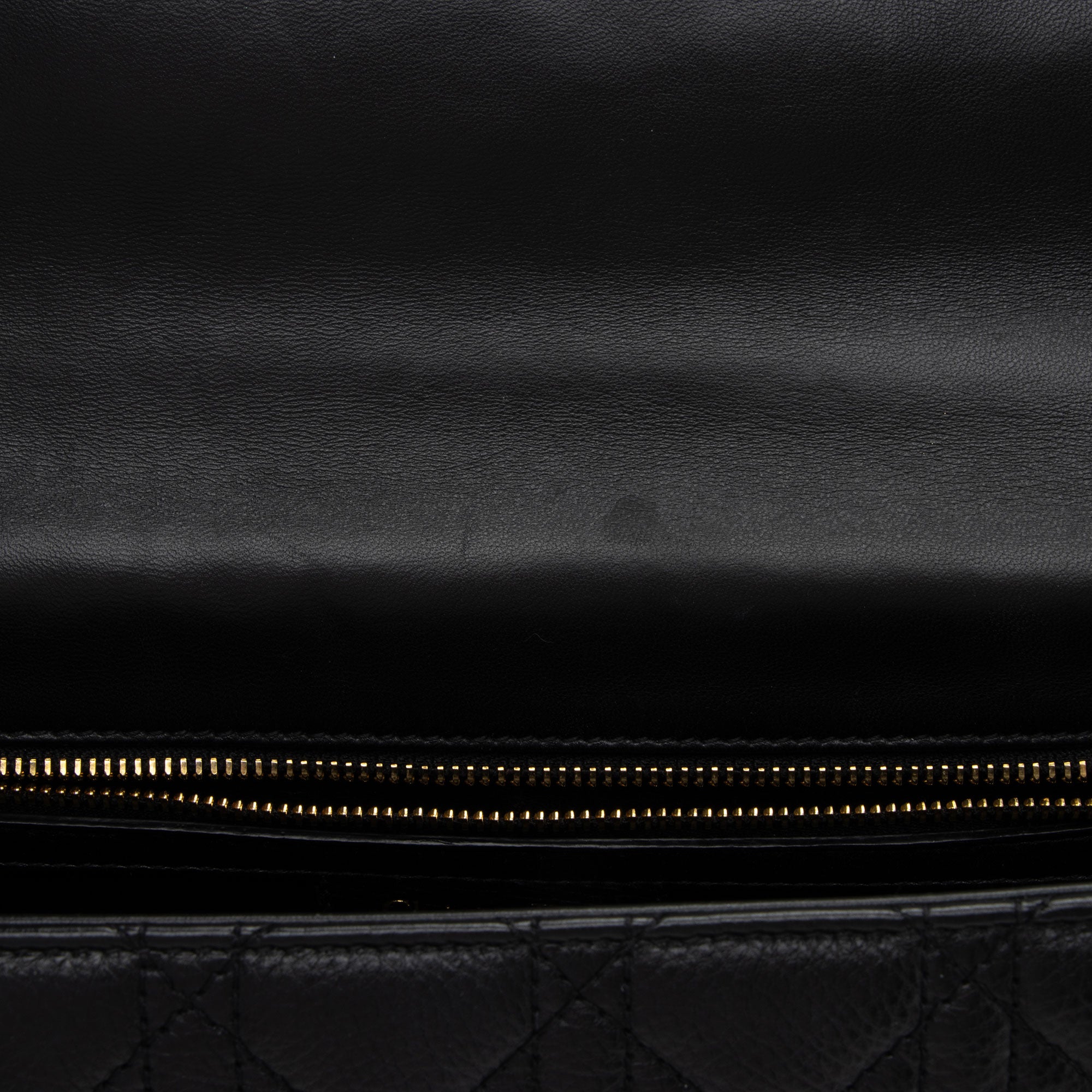 Dior Cannage Calfskin Caro Large Shoulder Bag (SHF-NckJ9e)