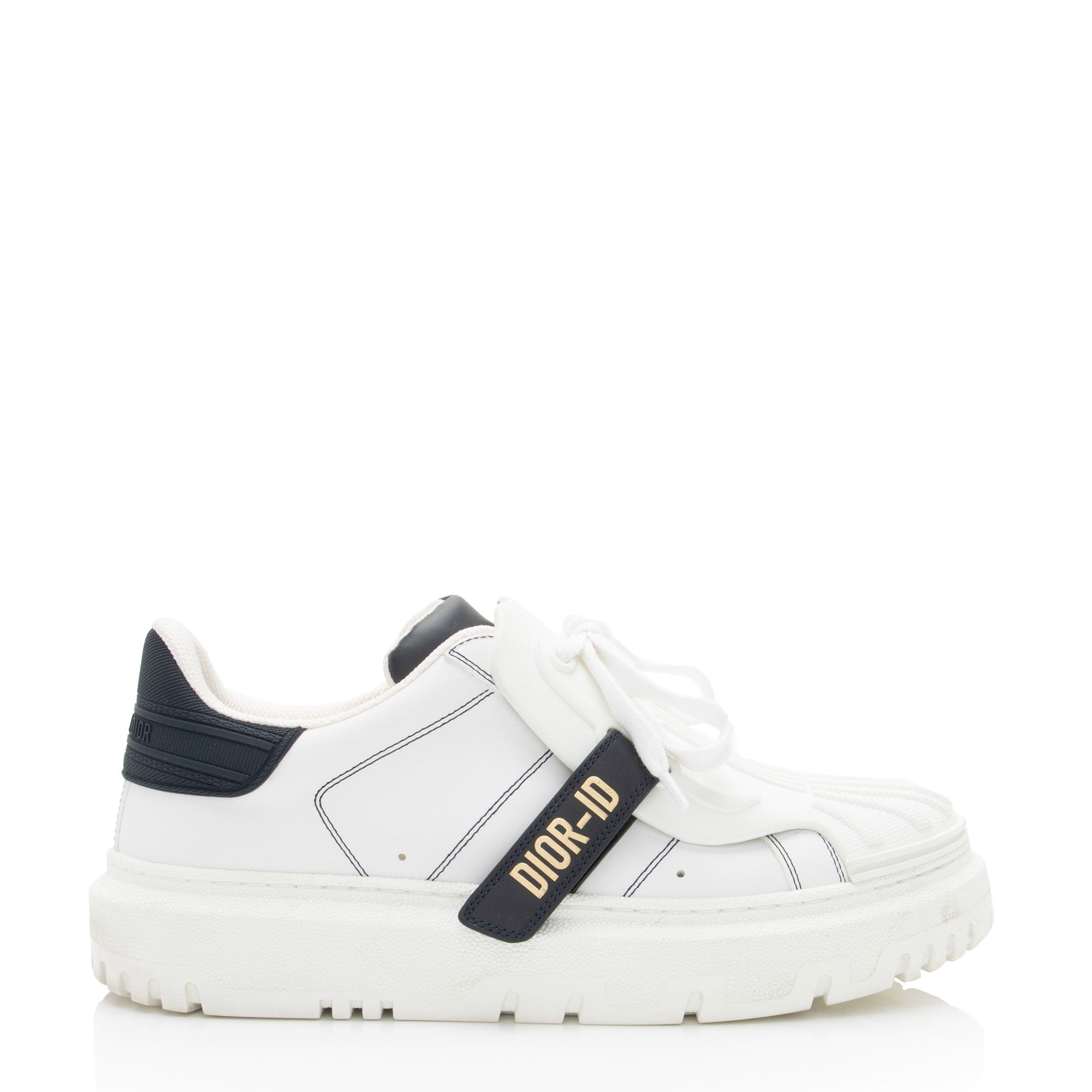 Dior Calfskin Dior-ID Platform Sneakers - Size 7 / 37 (SHF-Hqimzy) Dior Calfskin Dior-ID Platform Sneakers - Size 7 / 37 (SHF-Hqimzy)