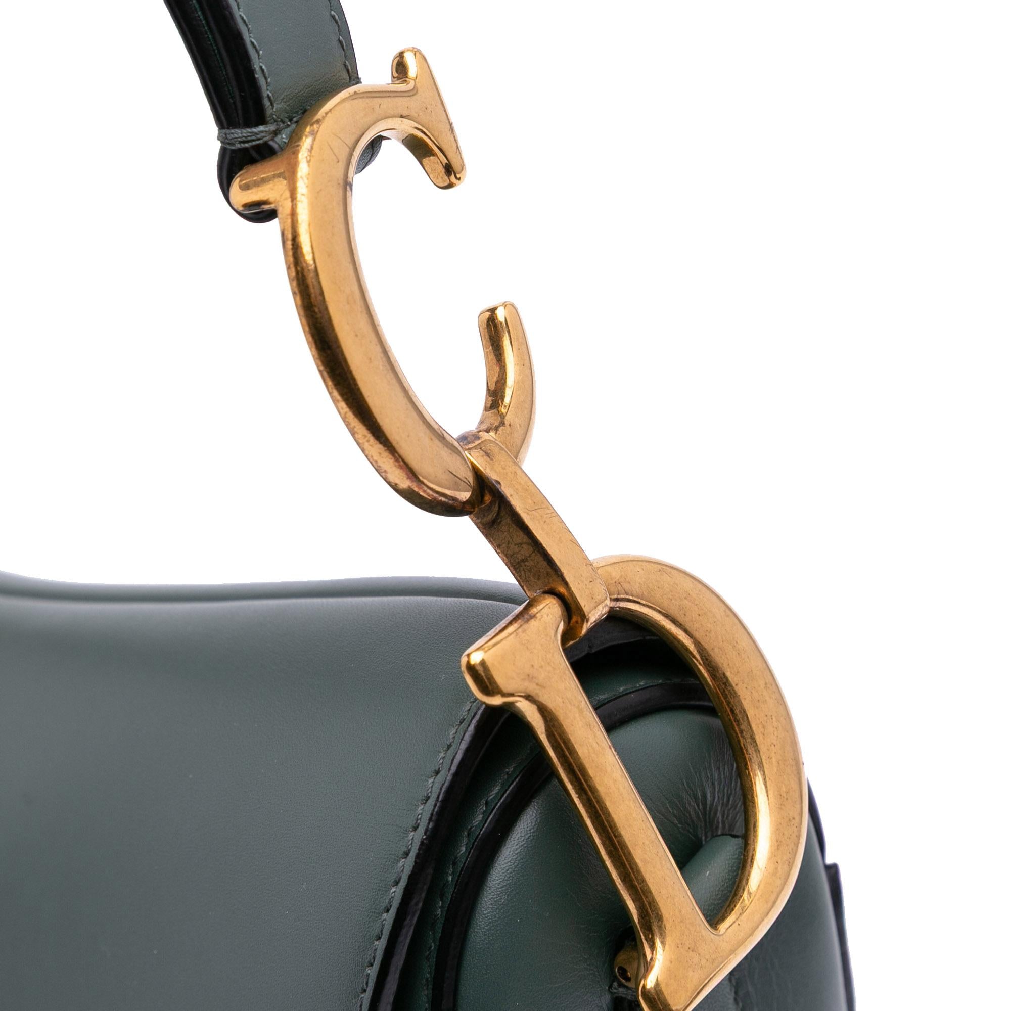 Dior Calfskin Saddle Bag
