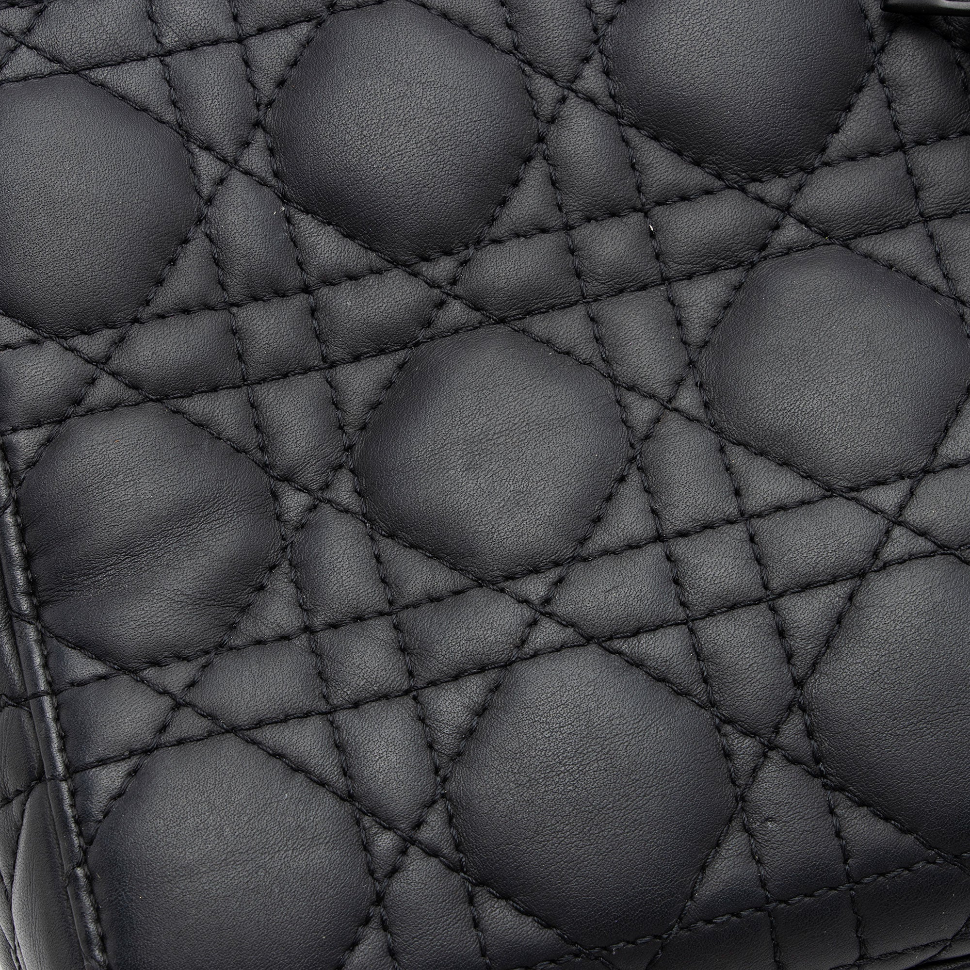 Dior Calfskin Ultra Matte Lady Dior Small Tote (SHF-MCFuwA)