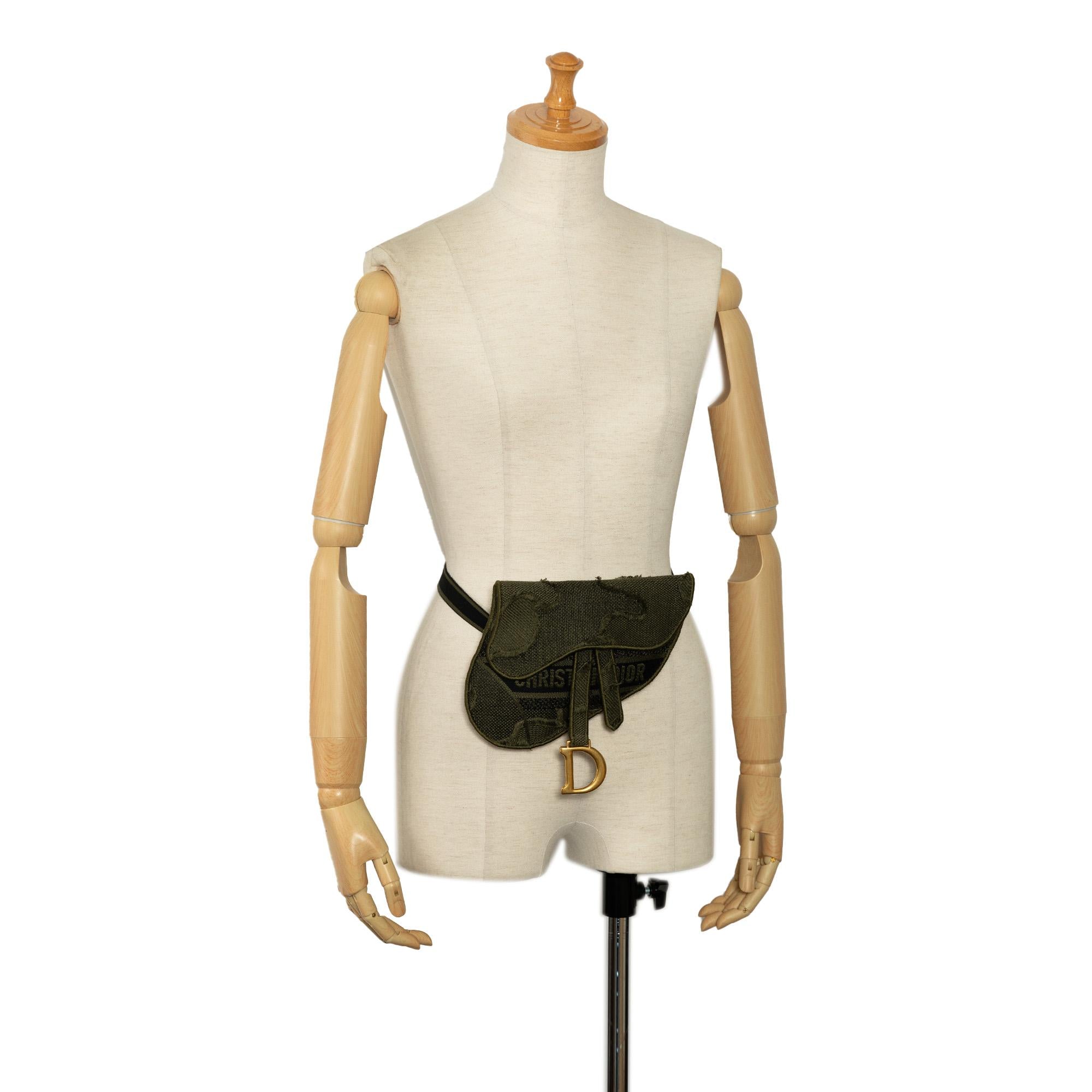 Dior Camouflage Saddle Belt Bag (SHG-PtKA3S)
