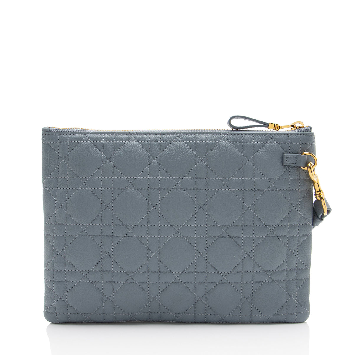 Dior Cannage Calfskin Caro Every Dior Medium Pouch