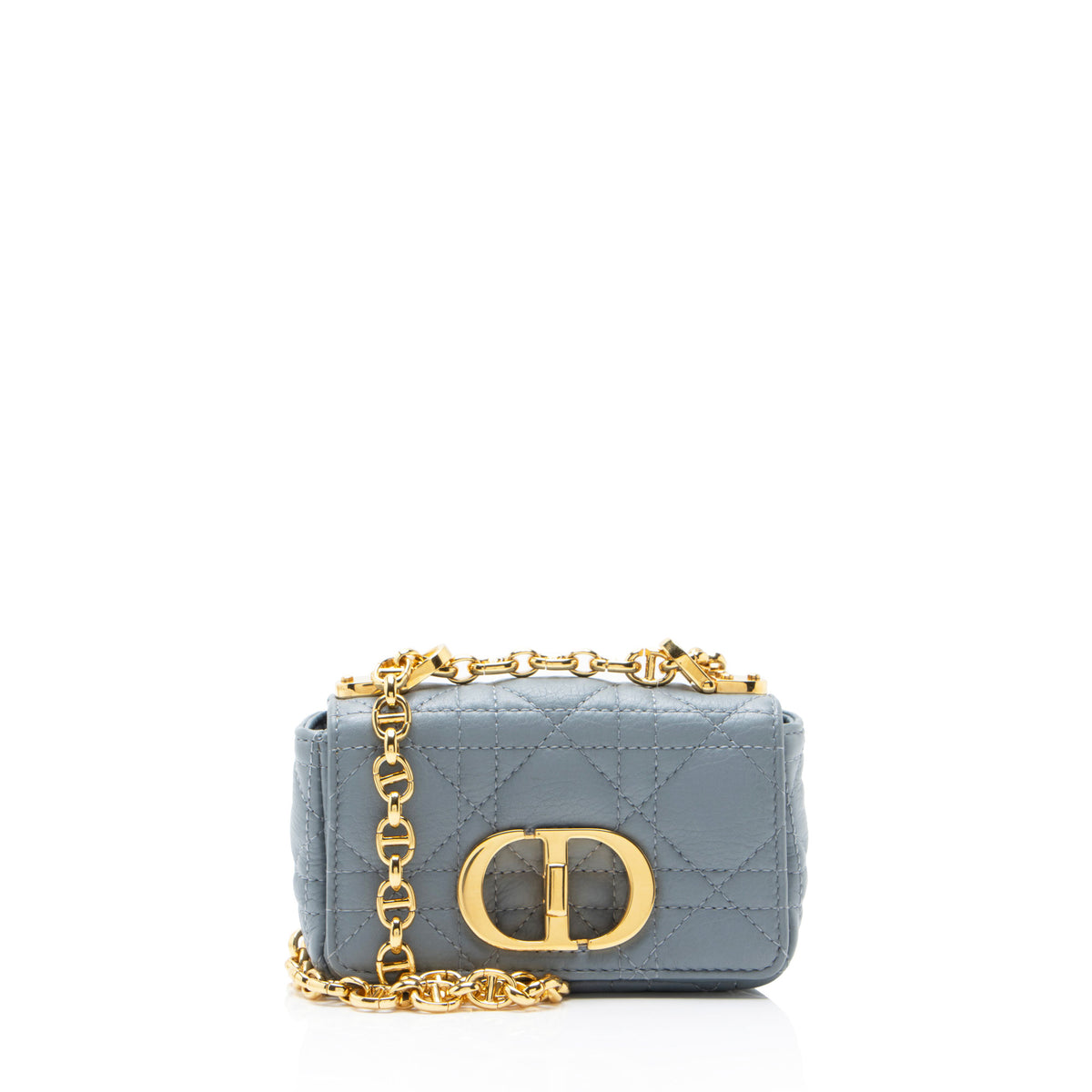 Dior Cannage Calfskin Caro Micro Bag