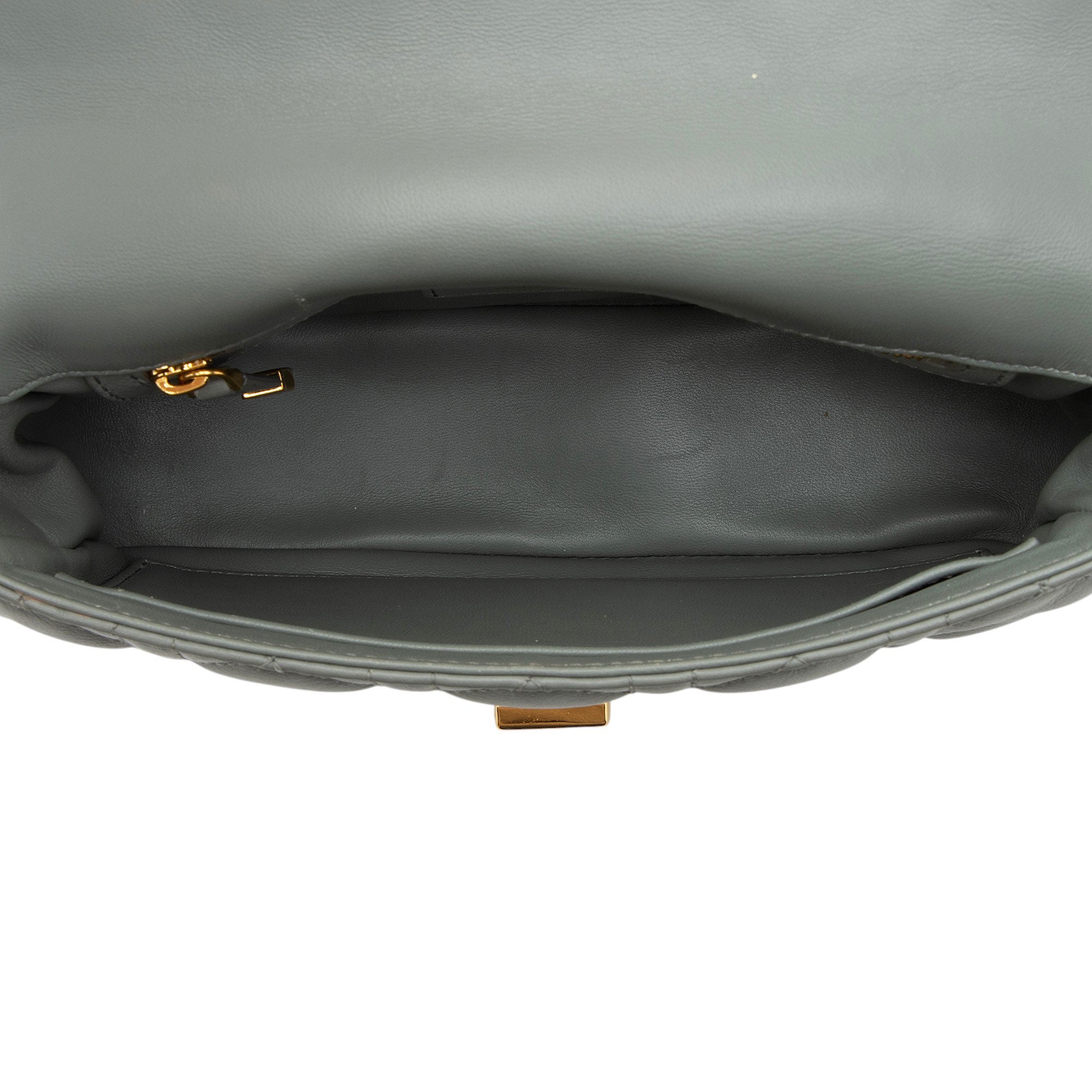 Dior Cannage Calfskin Caro Small Shoulder Bag