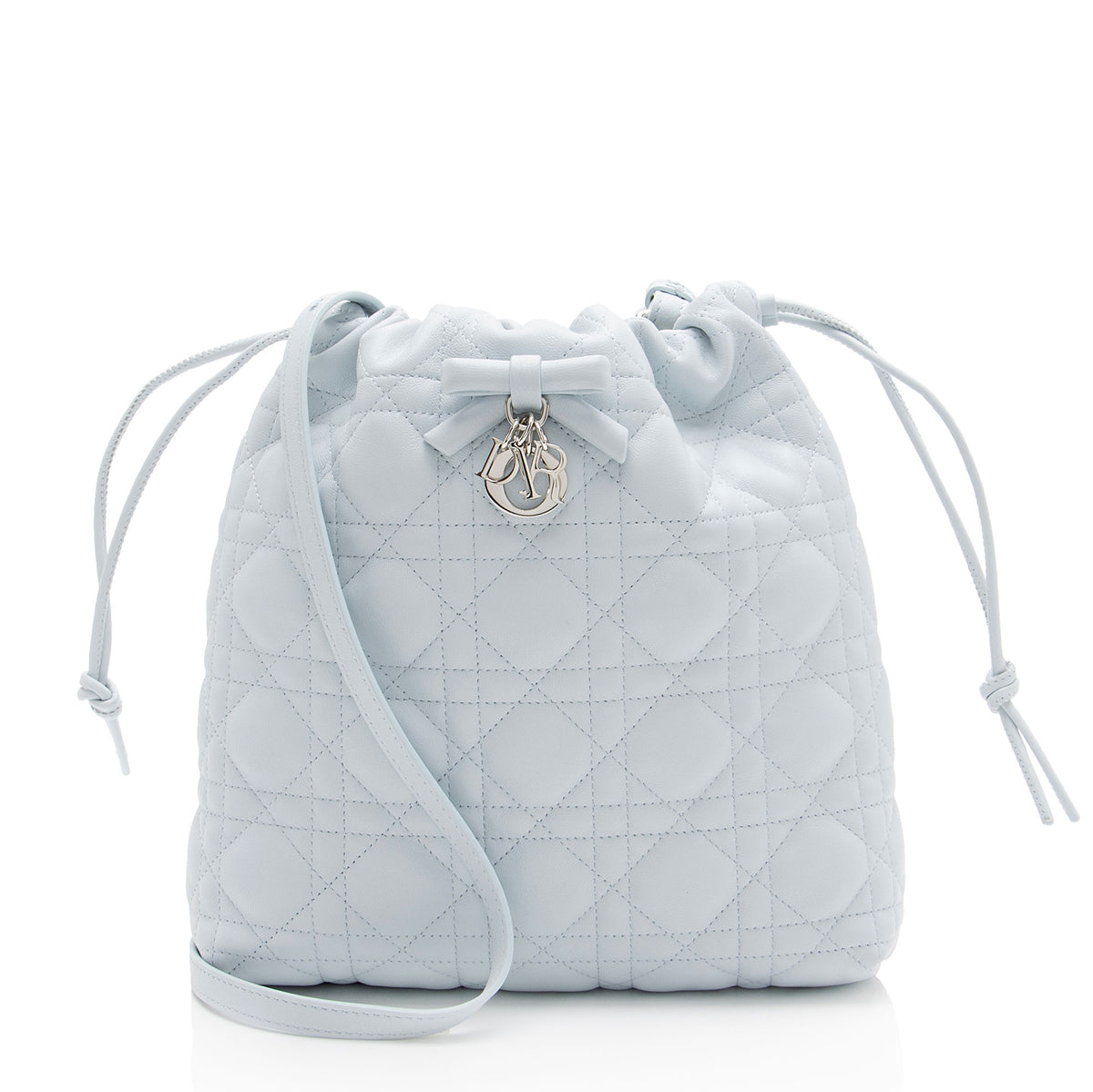 Dior Cannage Lambskin Adiorable Mini Bucket Bag