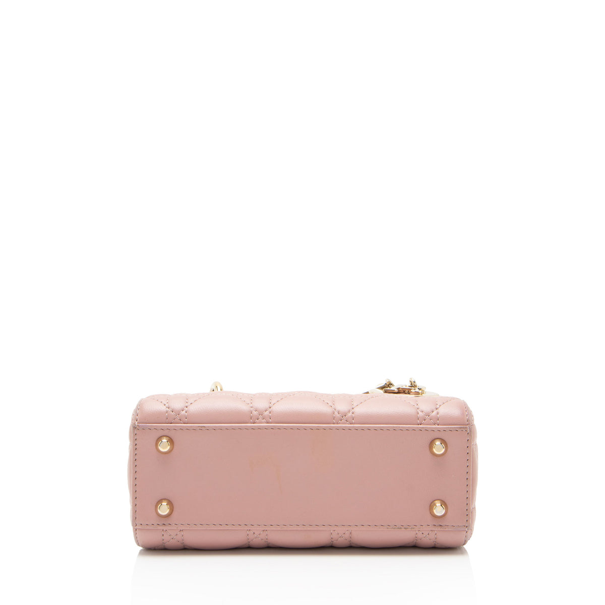 Dior Cannage Lambskin Lady Dior Mini Tote