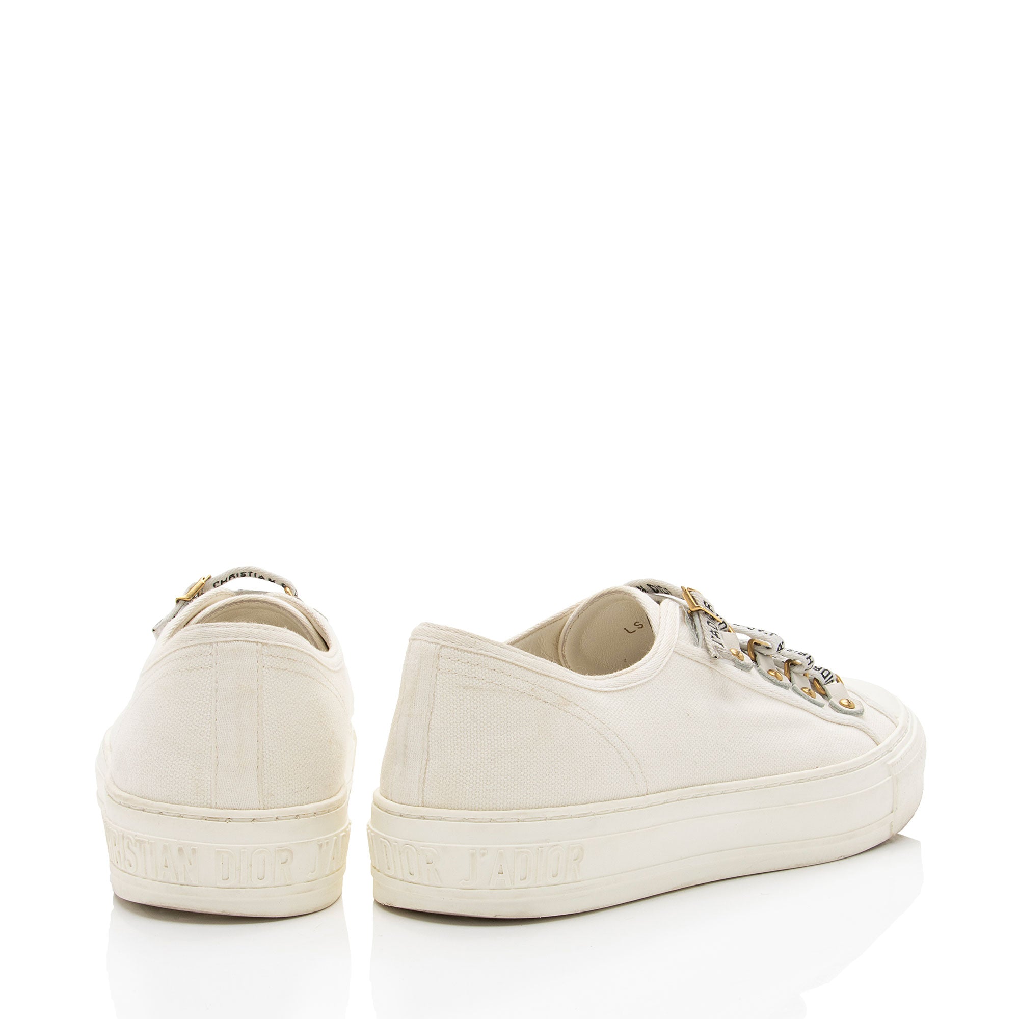 Dior Canvas Walk'n'Dior Sneakers - Size 9 / 39 (SHF-cDvmWd)