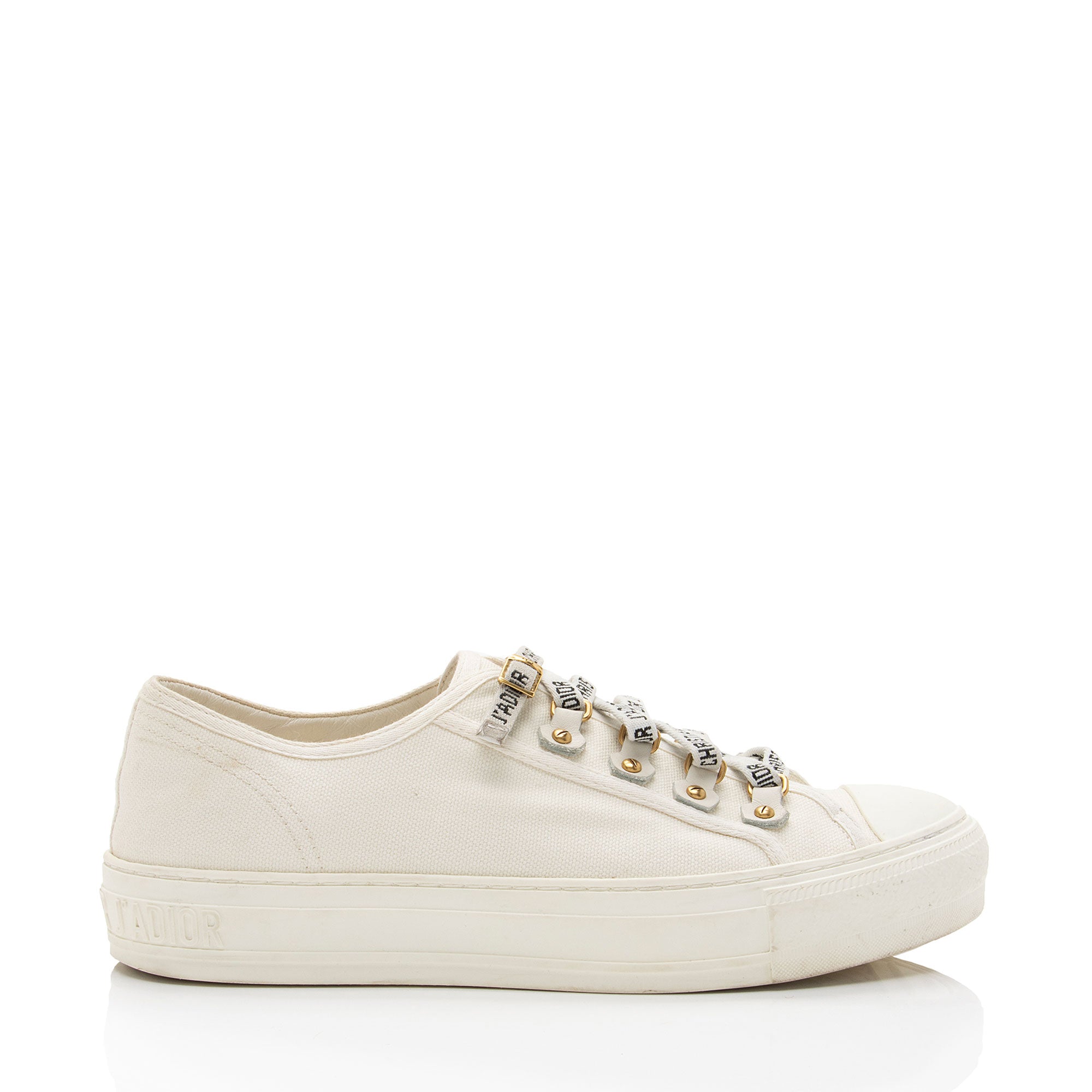 Dior Canvas Walk'n'Dior Sneakers - Size 9 / 39 (SHF-cDvmWd)