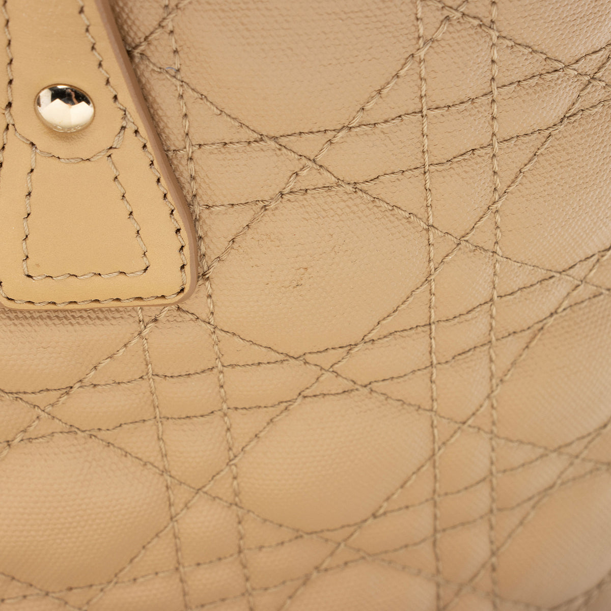Dior Coated Canvas Panarea Small Tote