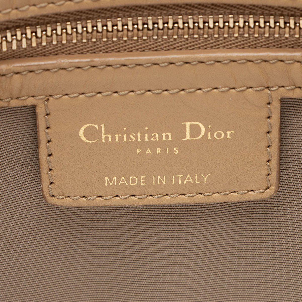 Dior Coated Canvas Panarea Small Tote
