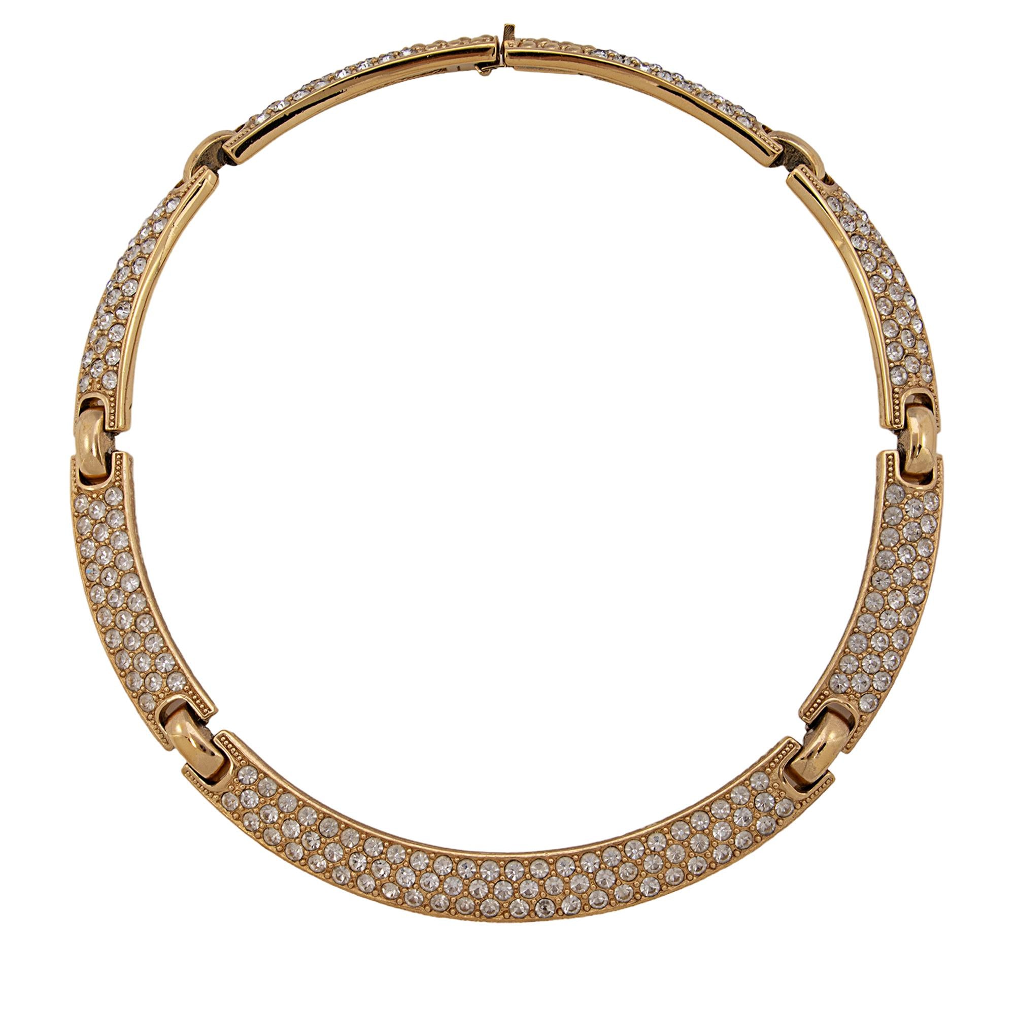 Dior Crystal Collar Necklace (SHF-xVu4F7)