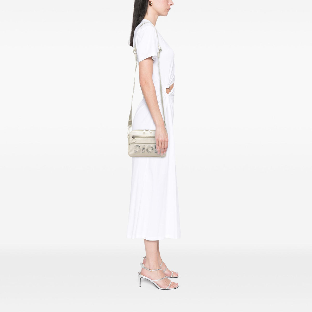 Dior Daniel Arsham Grained Calfskin Safari Messenger Bag
