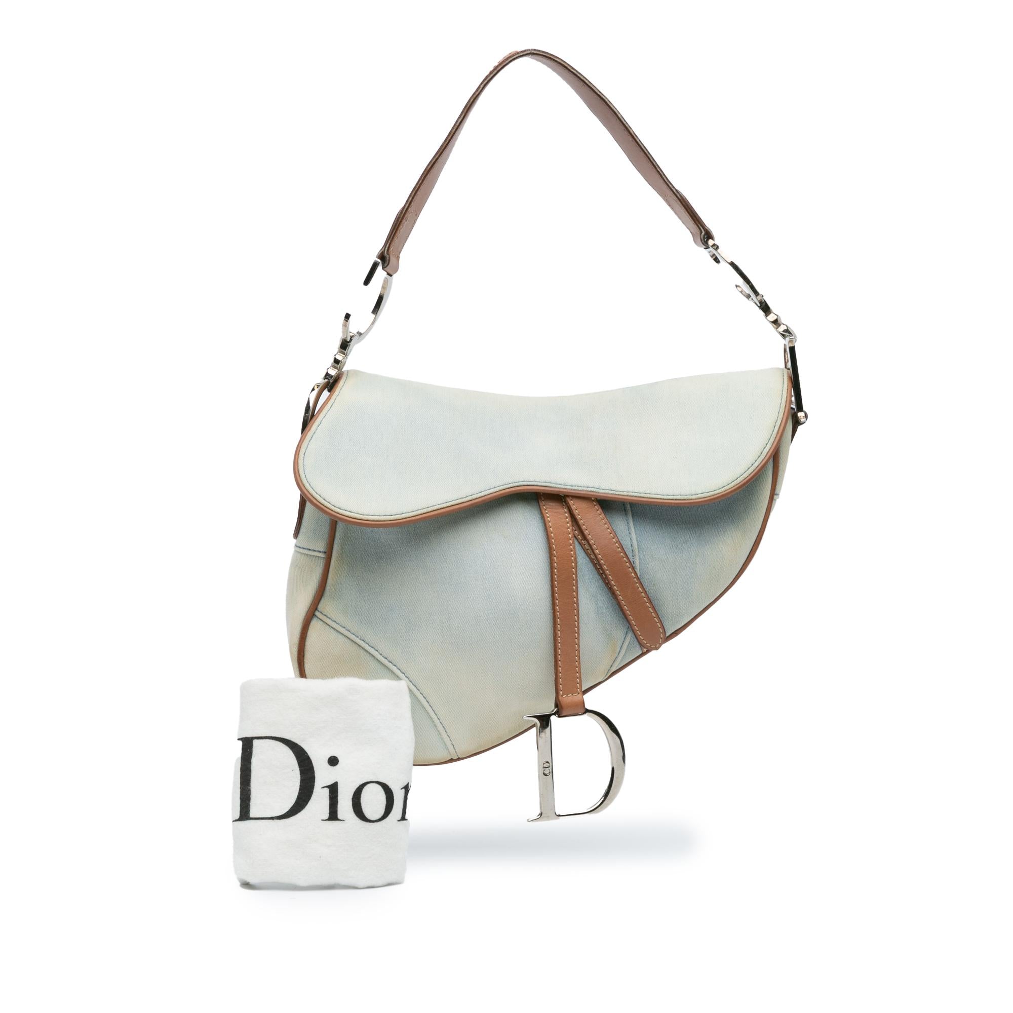 Dior Denim Saddle bag