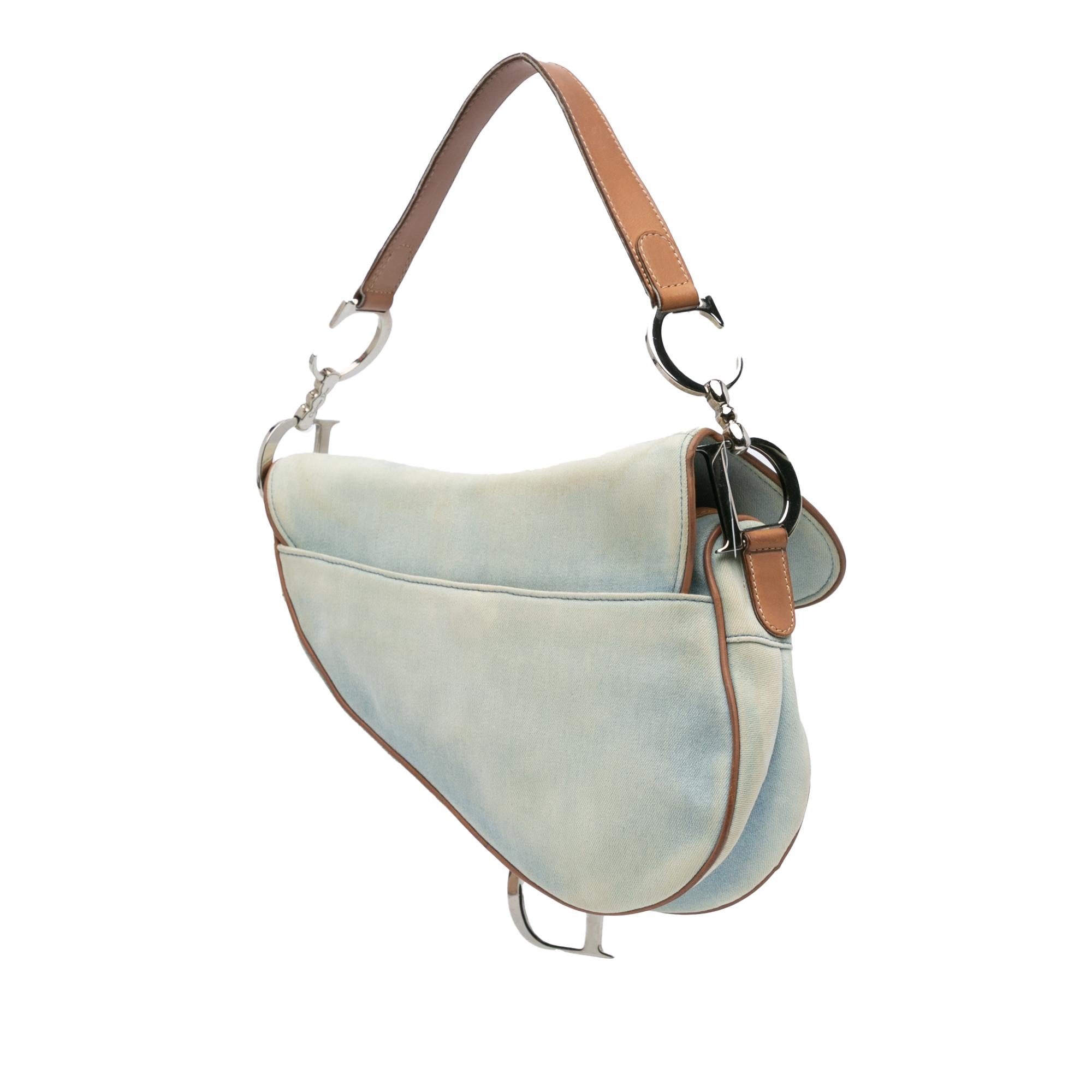 Dior Denim Saddle bag
