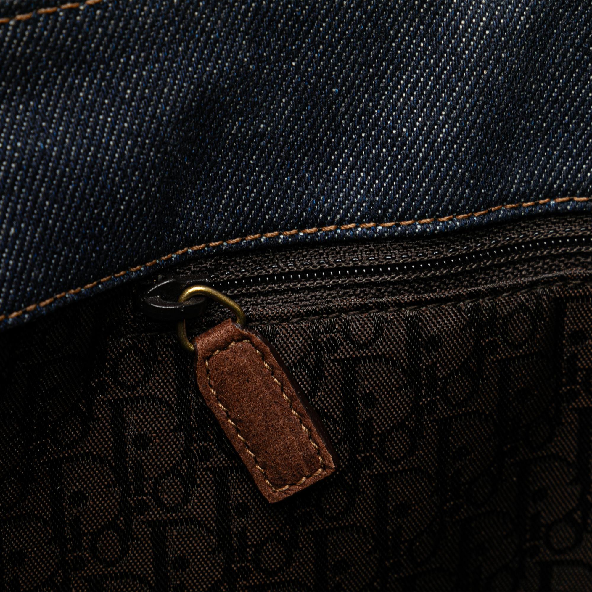Dior Denim Street Chic Tote (SHG-hvyymA)