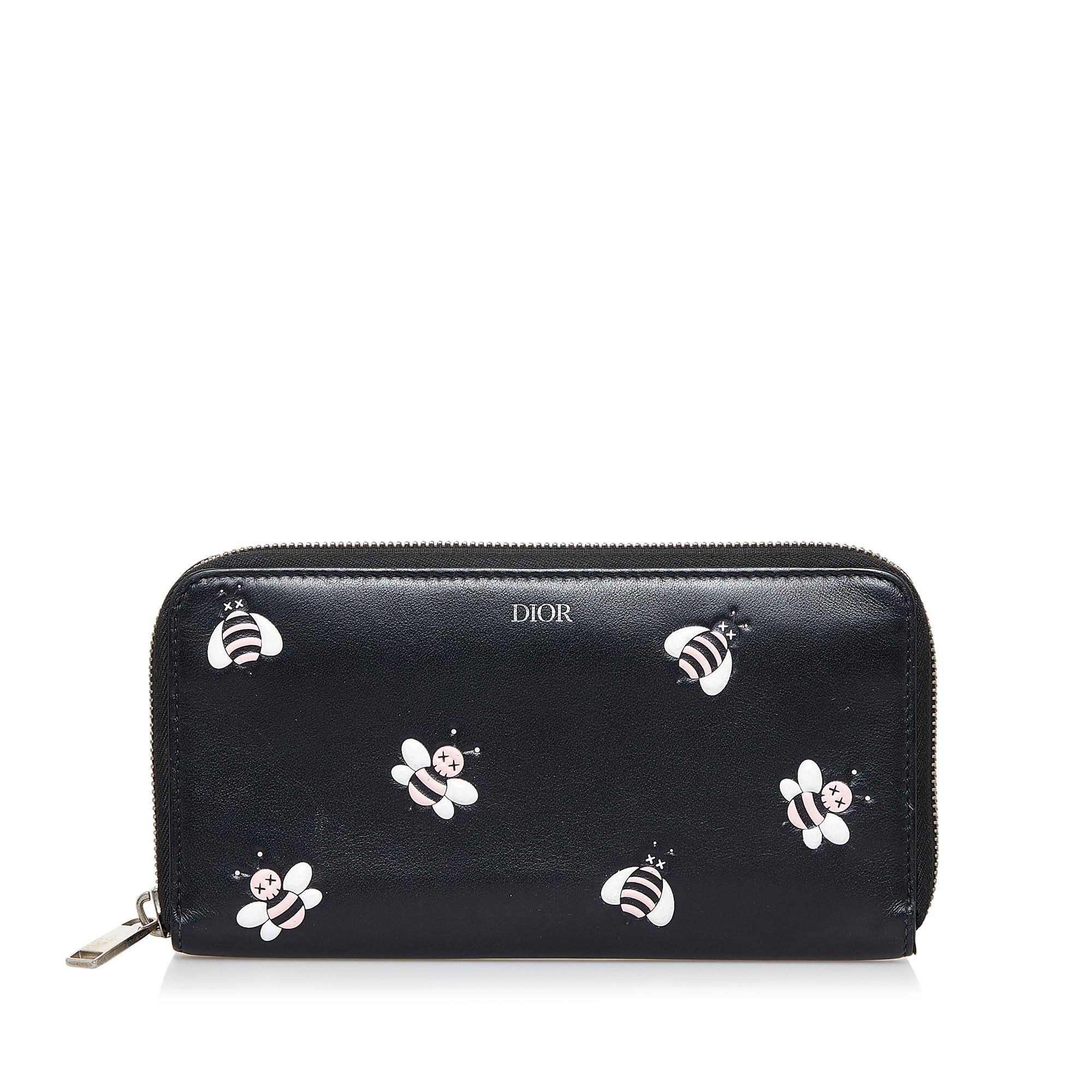 Wallet Christian Dior X Kaws Dior X Kaws BEE Card Holder Wallet