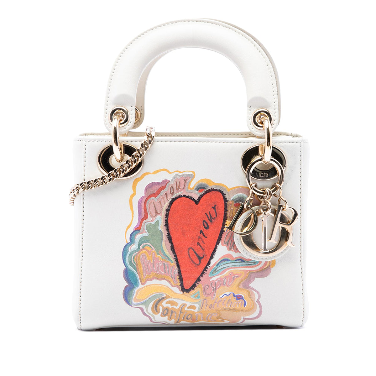 Dior DiorAmour Niki De Saint Phalle Mini Calfskin Lady Dior